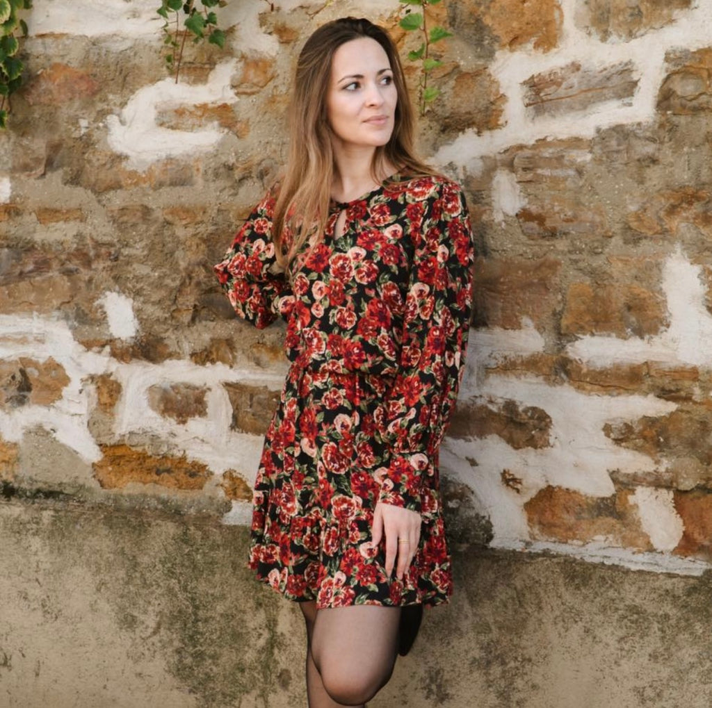 Crêpe marocain de Viscose - Imprimé Paula