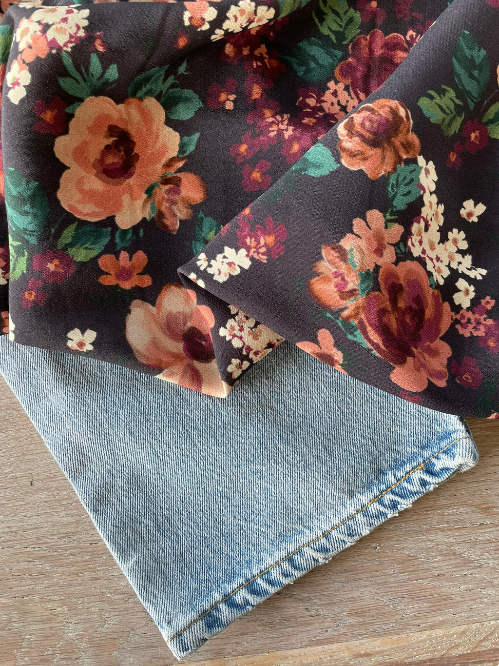 Crêpe marocain de Viscose - Imprimé Camille