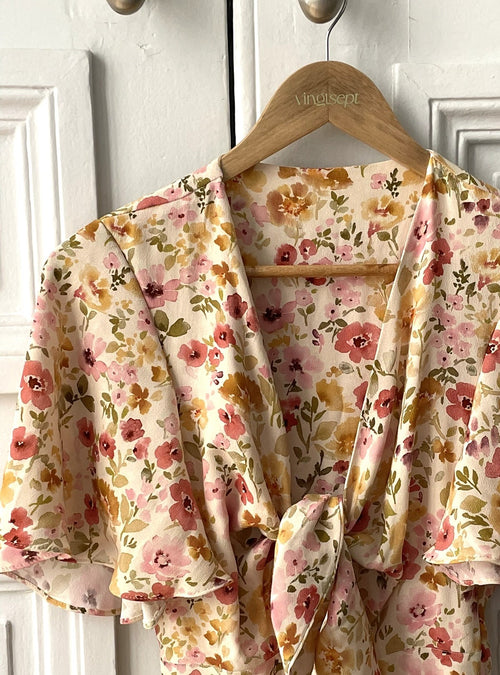 Moroccan Viscose Crepe - Felicia Print