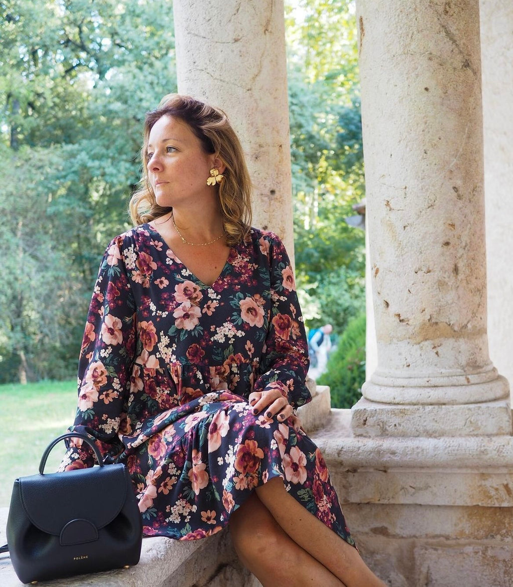 Crêpe marocain de Viscose - Imprimé Camille