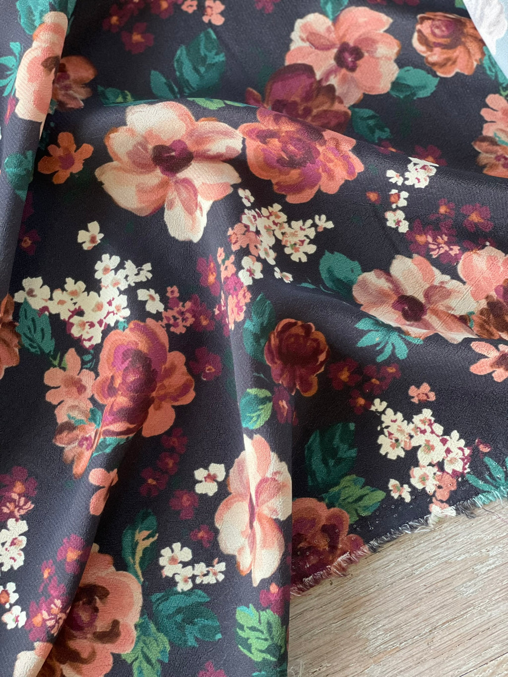 Crêpe marocain de Viscose - Imprimé Camille