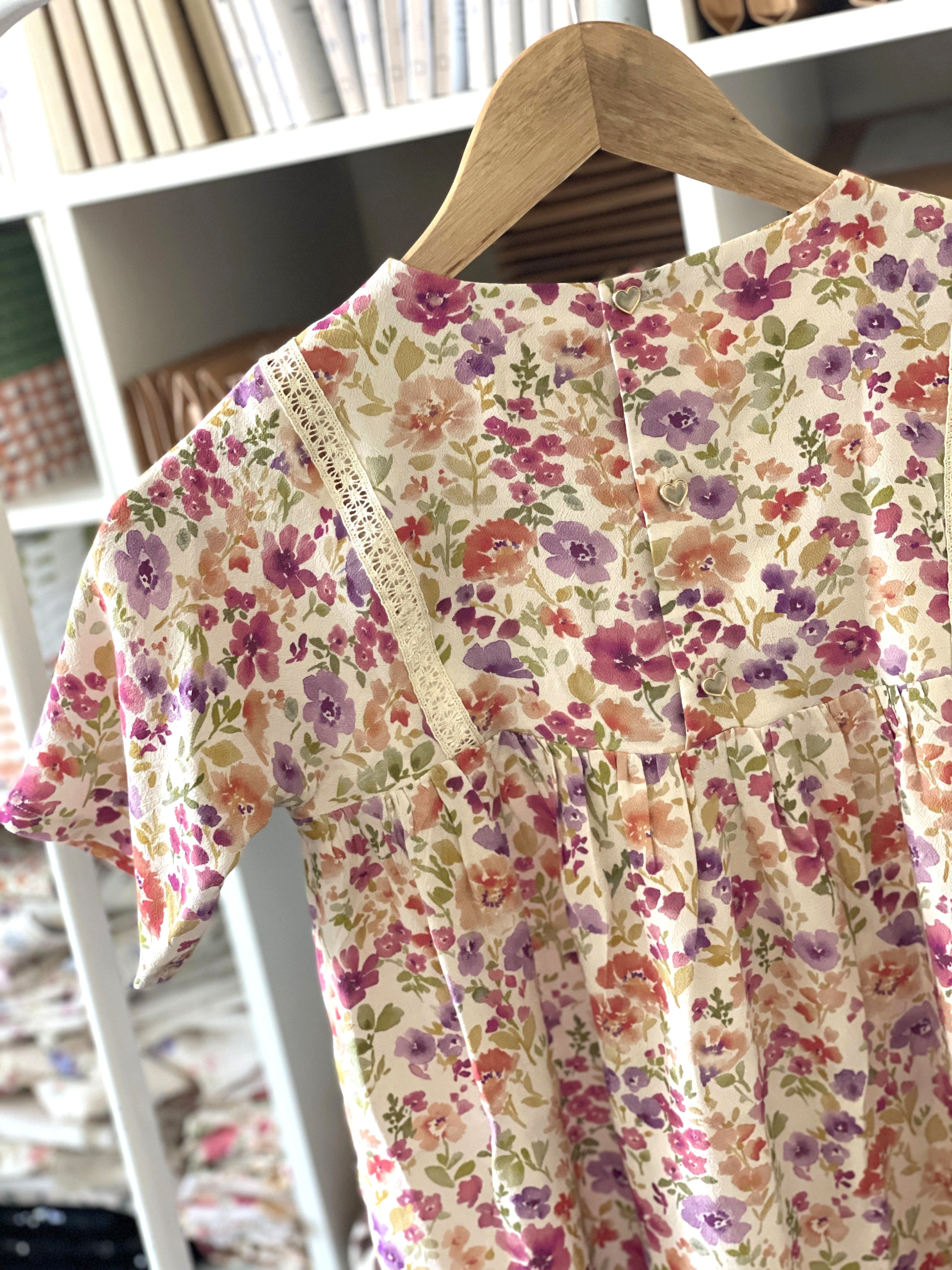 Crêpe marocain de Viscose Ecovero - Imprimé Felicità