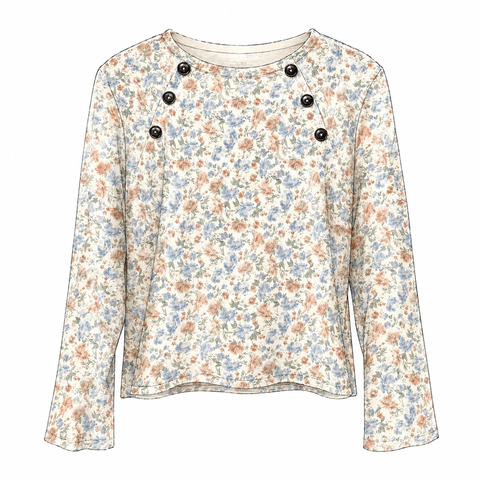 Patron Pochette - Pull Oria - Cha' coud