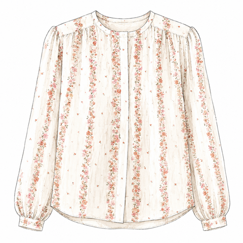 Patron Pochette - Chemise Maritza - Cha' coud