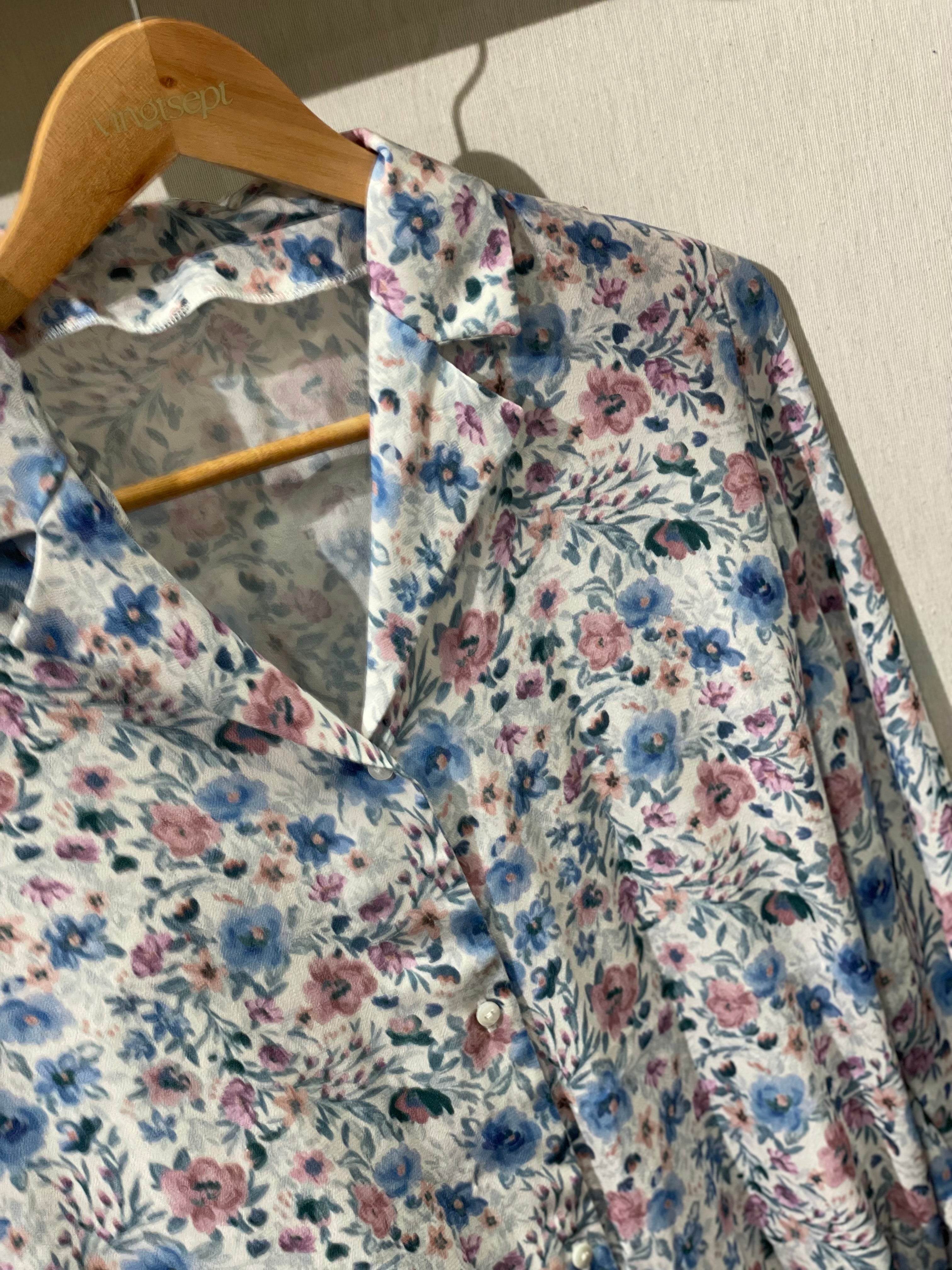 Moroccan Viscose Crepe - Hortense Print