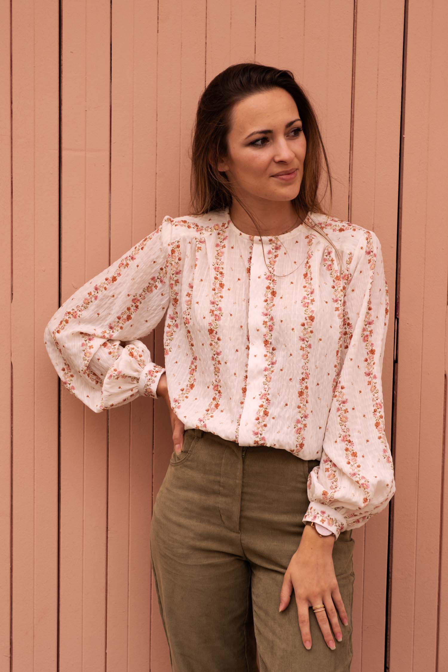 Ensemble Chemise en Seersucker Maritza