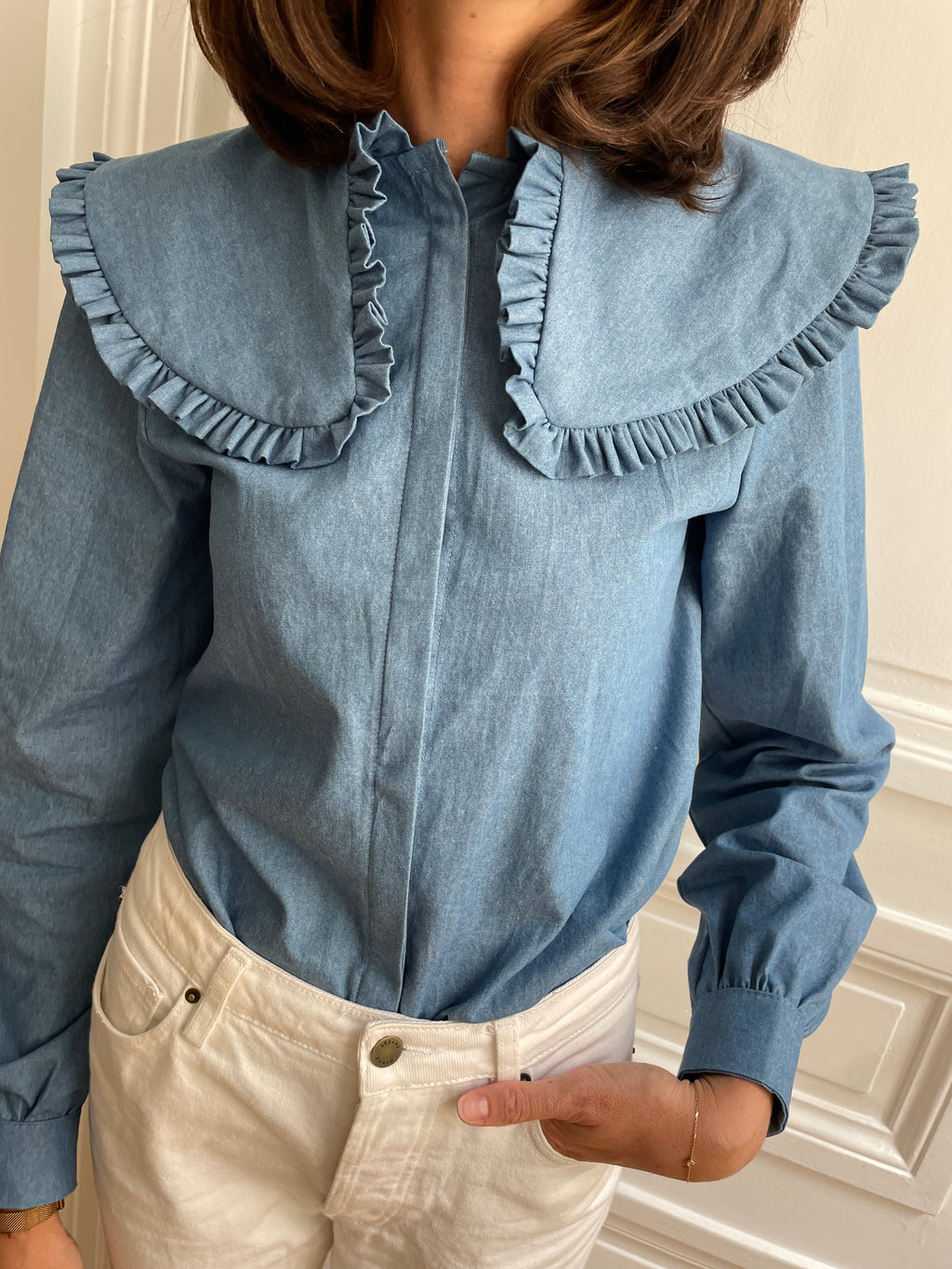 Cotton-light canvas Albert - Midwashed