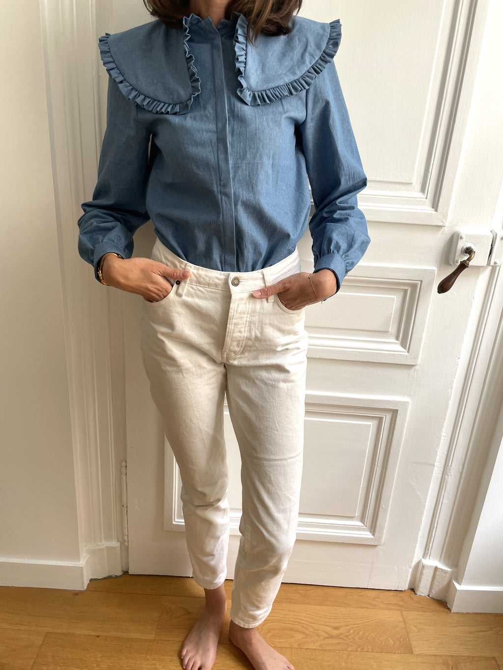 Cotton-light canvas Albert - Midwashed