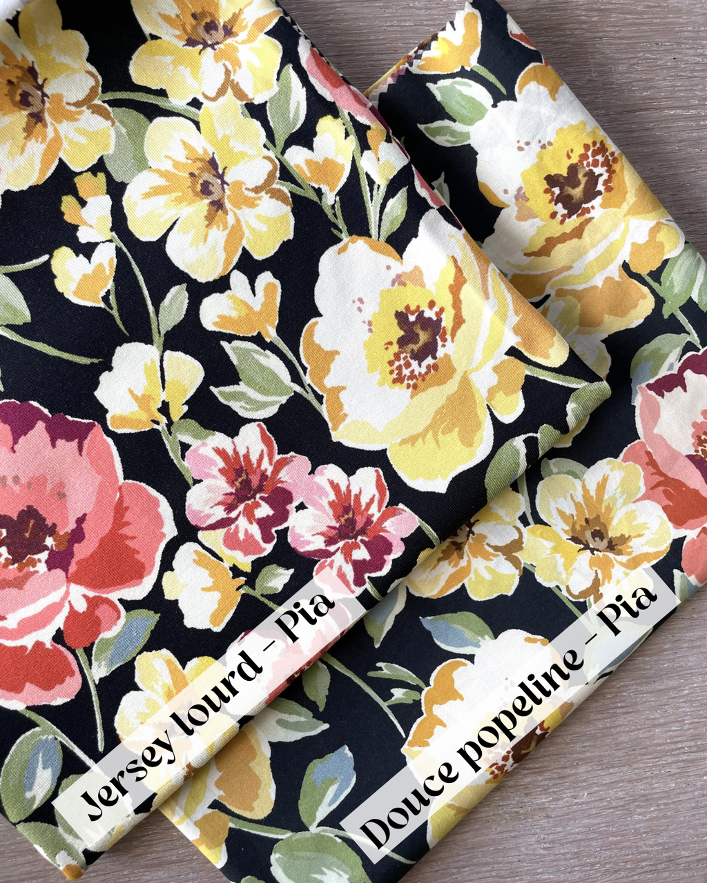 Jersey Lourd - Imprimé Pia