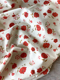 Douce popeline de coton - Imprimé Poppy (Coupons)