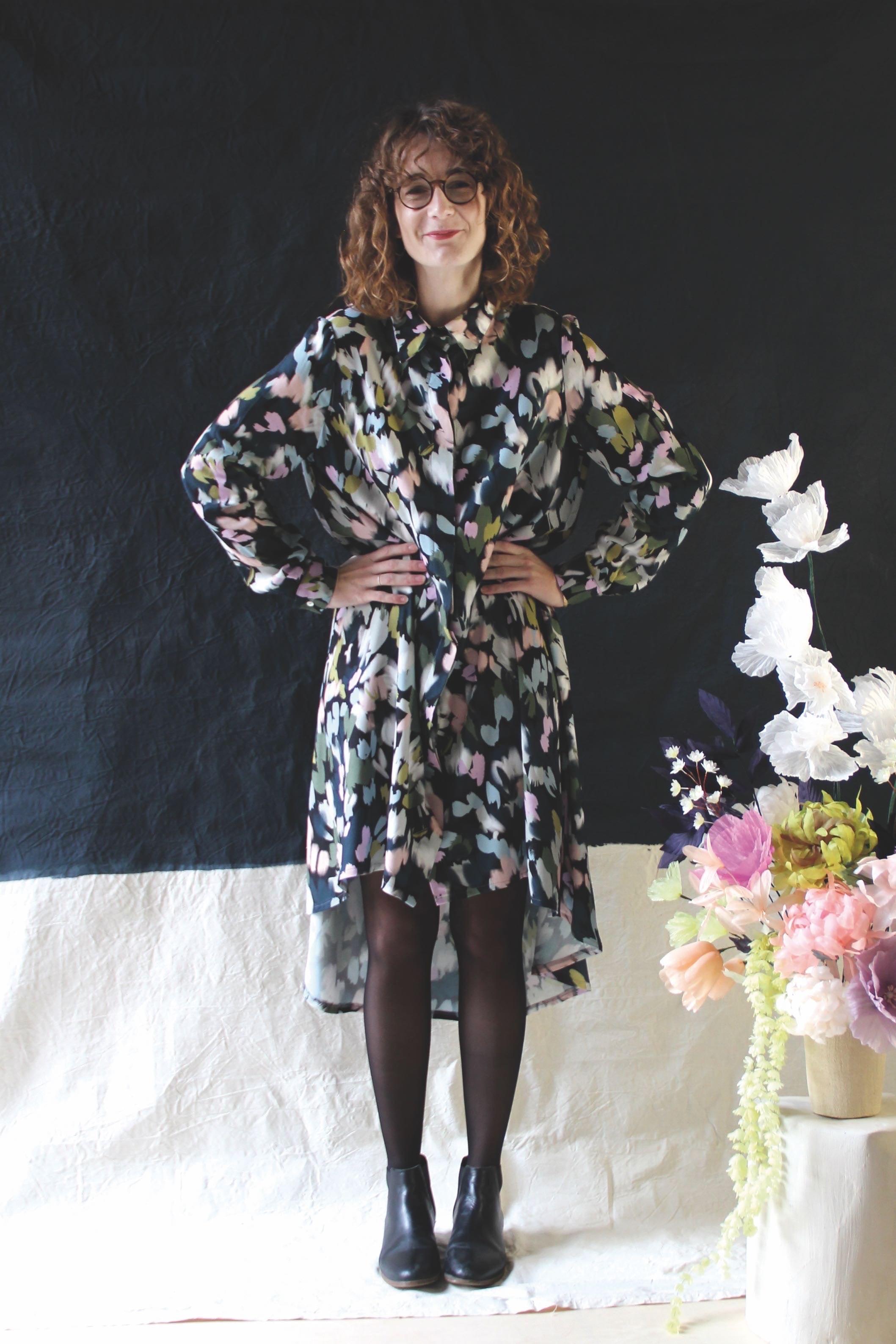 Crêpe Viscose - Imprimé Superbloom (Coupons)