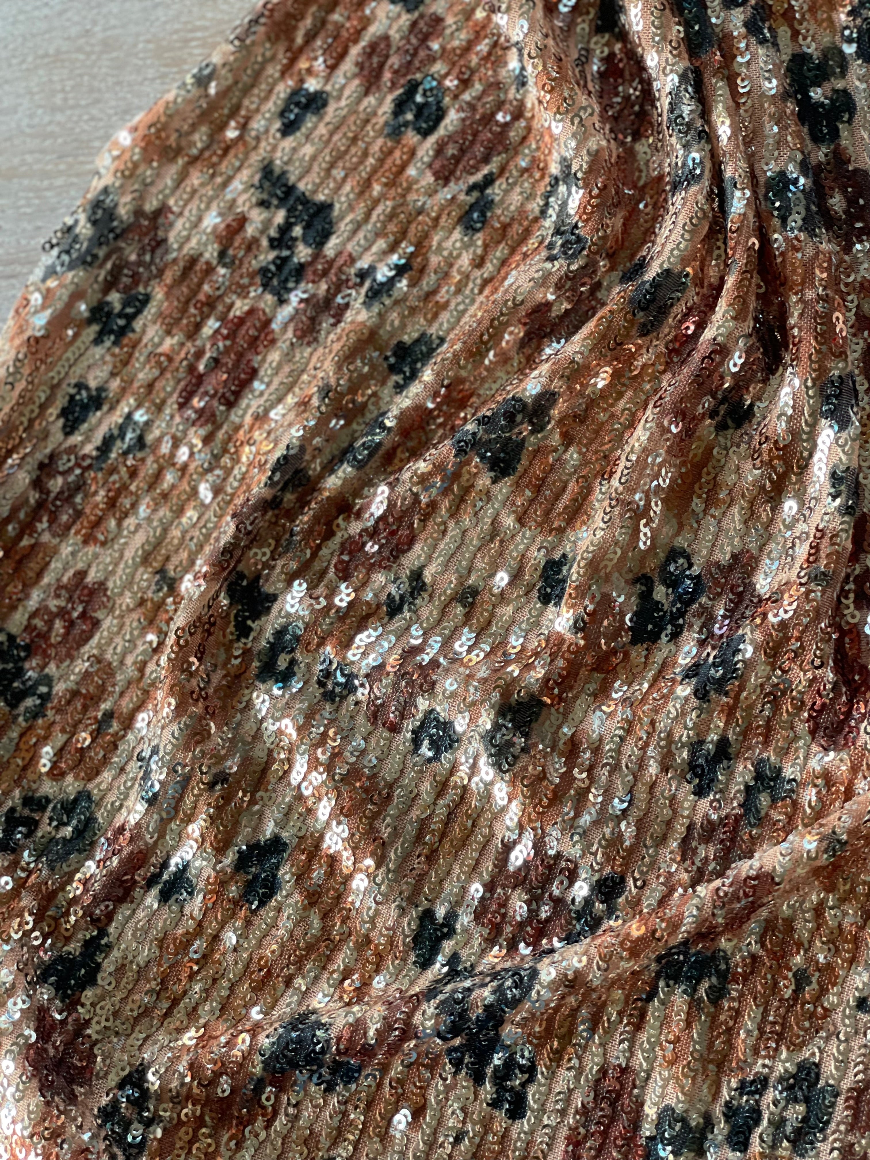 Soft Sequins - Leo Print