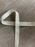 Chevron Cotton Ribbon - Ivory