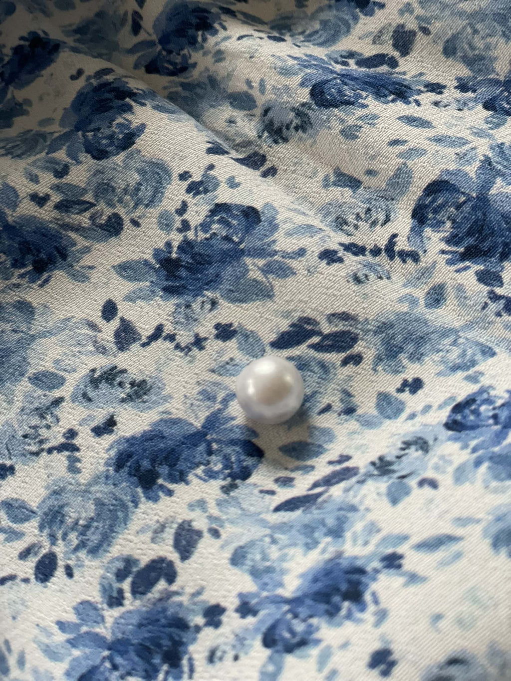 Bouton à coudre - La perlette - Blanc