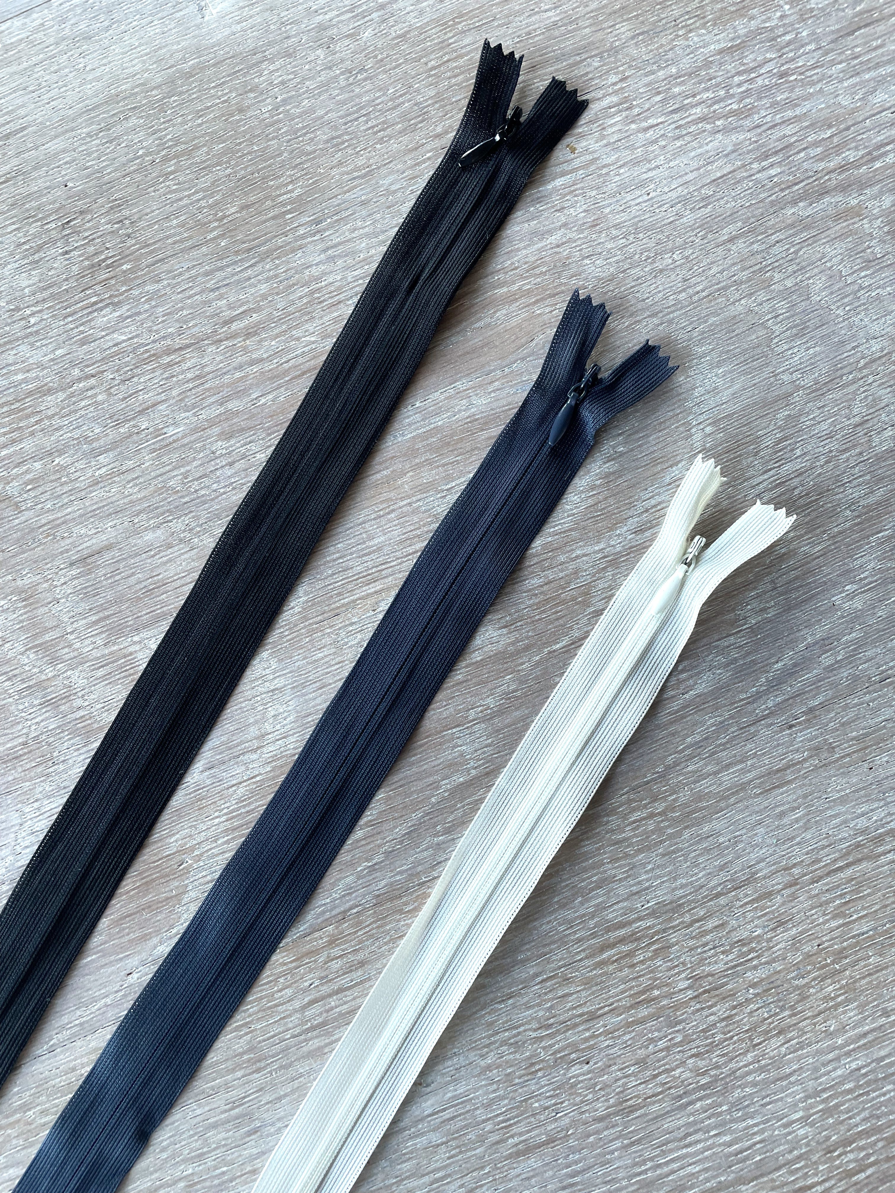 Fermeture à glissière invisible 60cm