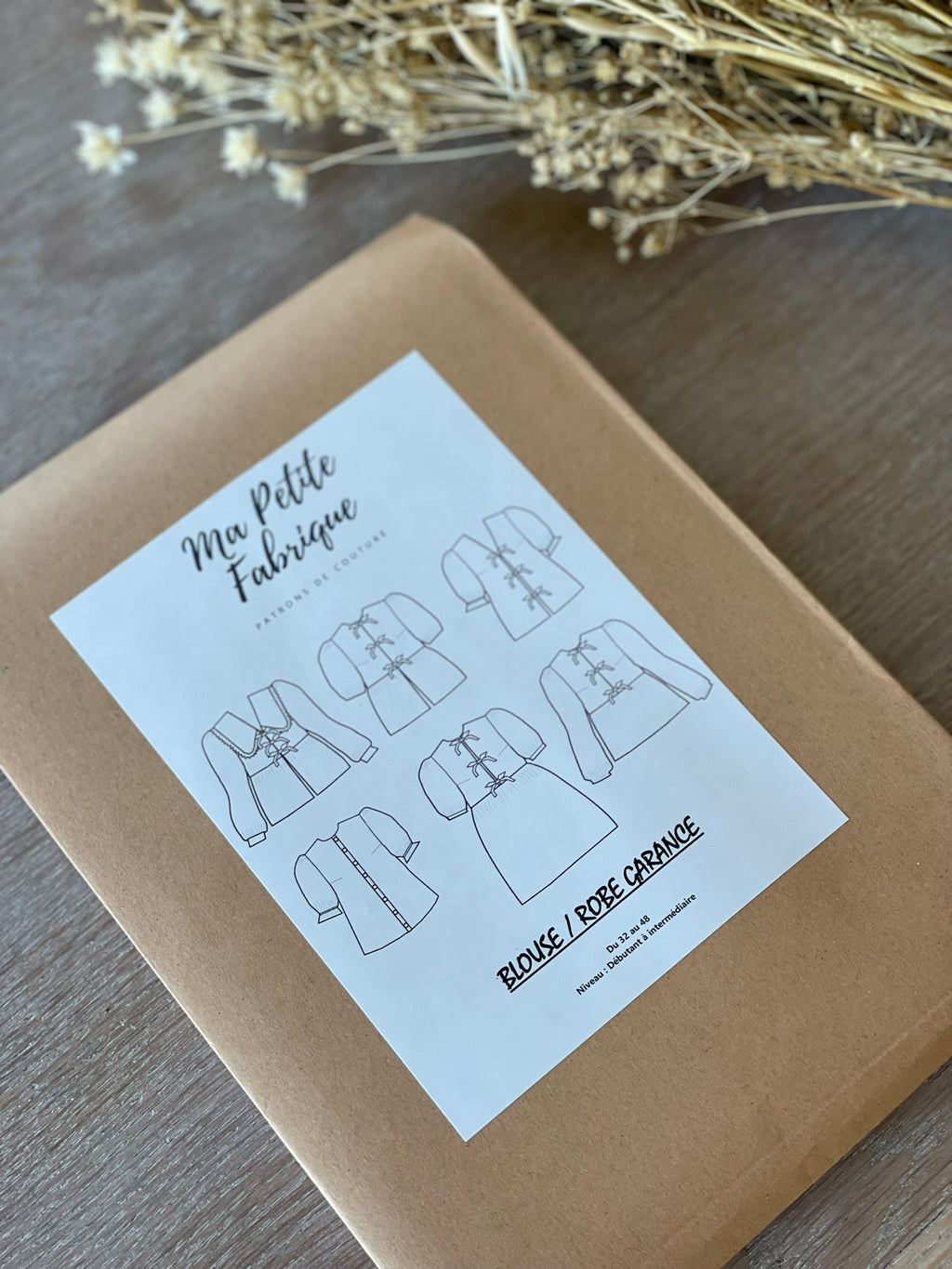 Patron Pochette - Blouse & Robe Garance - Ma Petite Fabrique