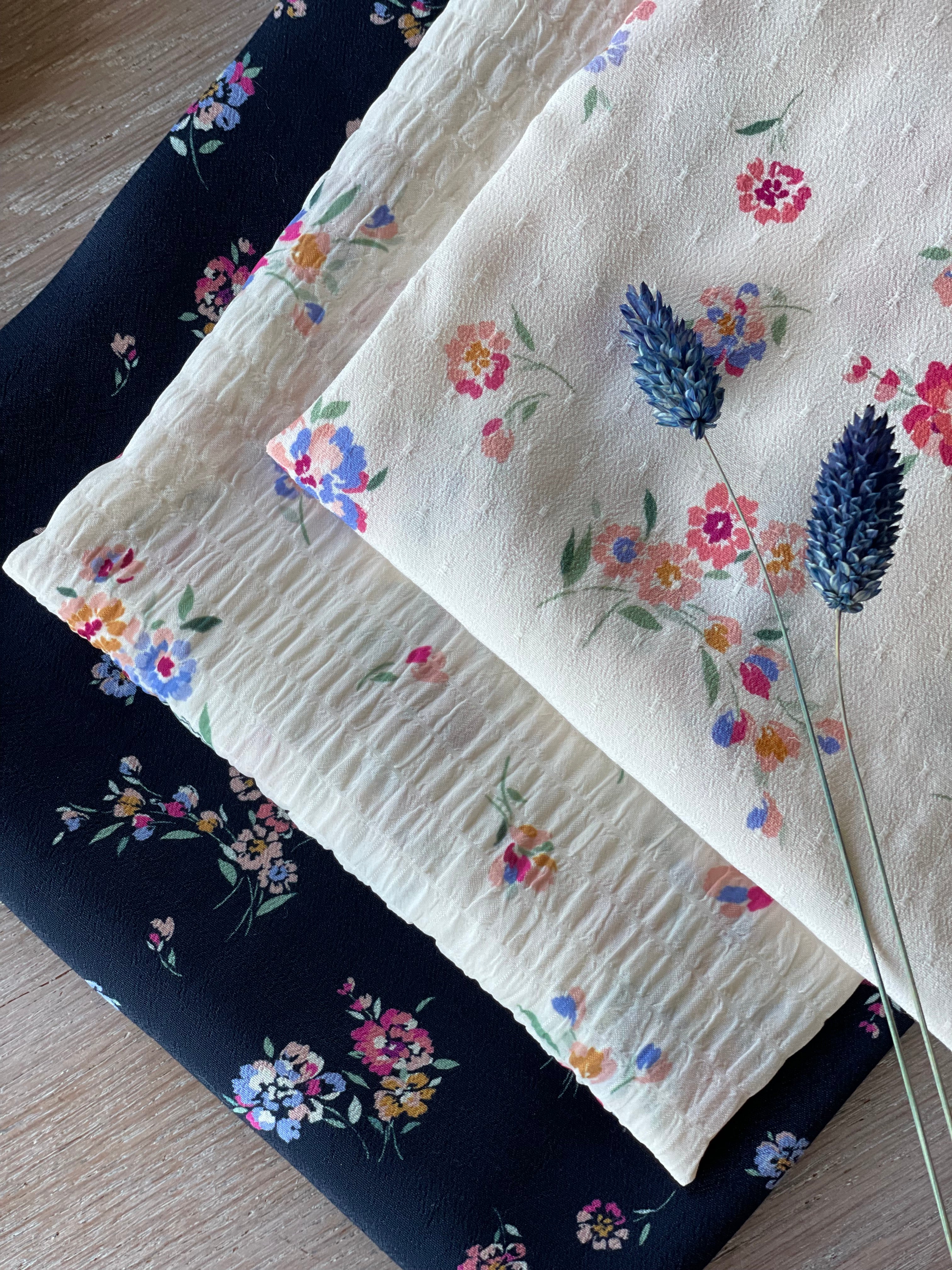 Crêpe marocain de Viscose - Imprimé Ivy