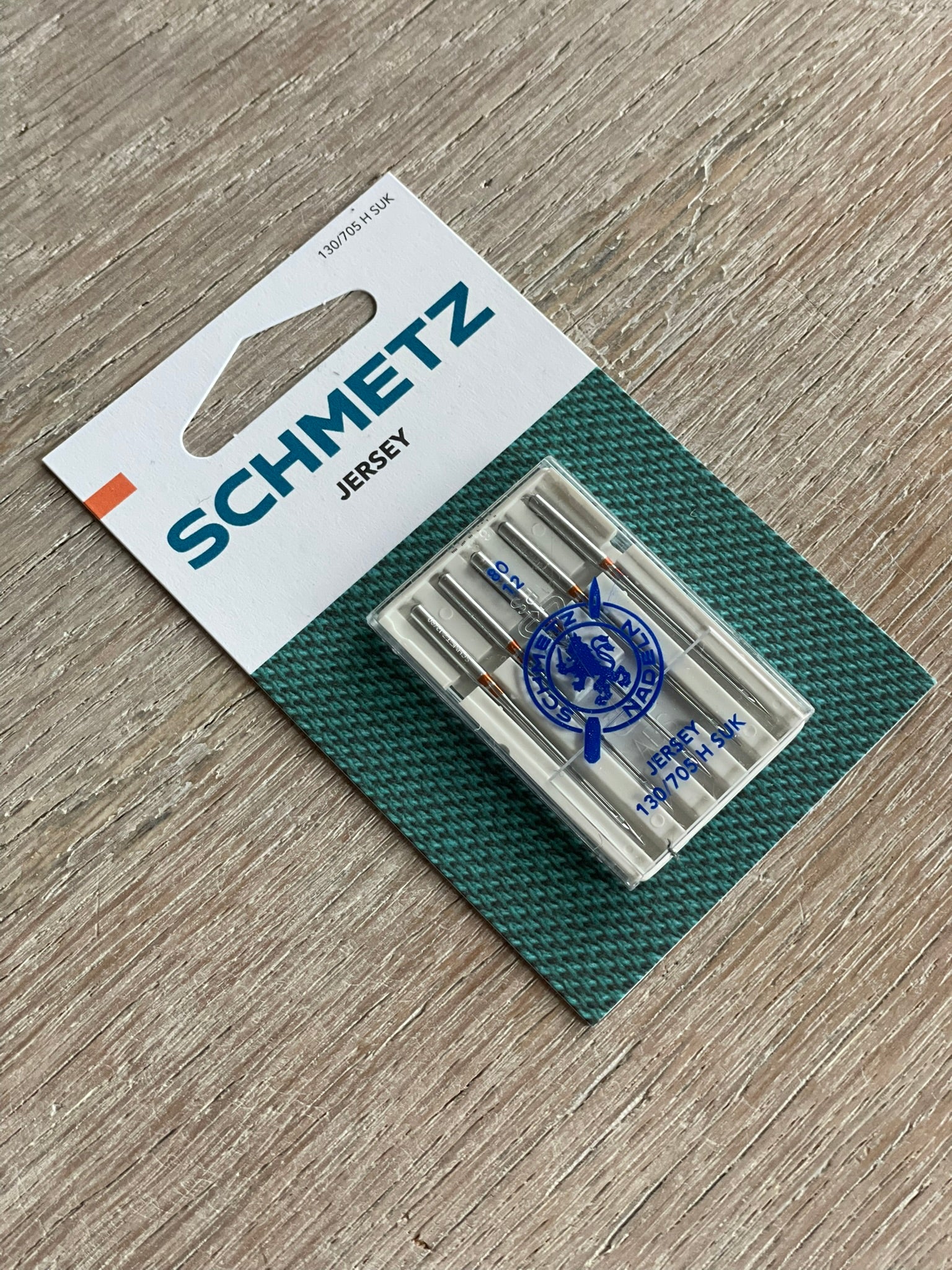 Lot de 5 Aiguilles Jersey pour machine - 80/12 - Schmetz