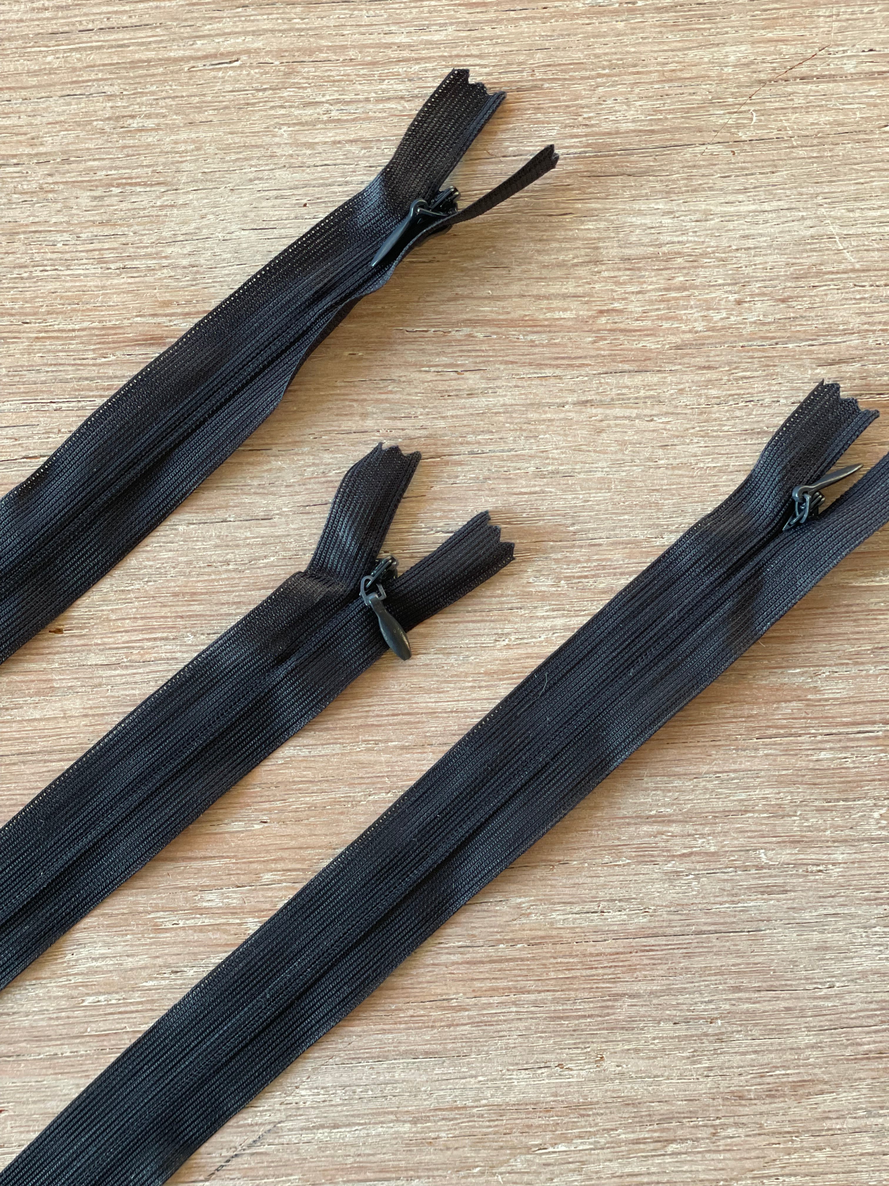 Fermeture à glissière invisible 60cm