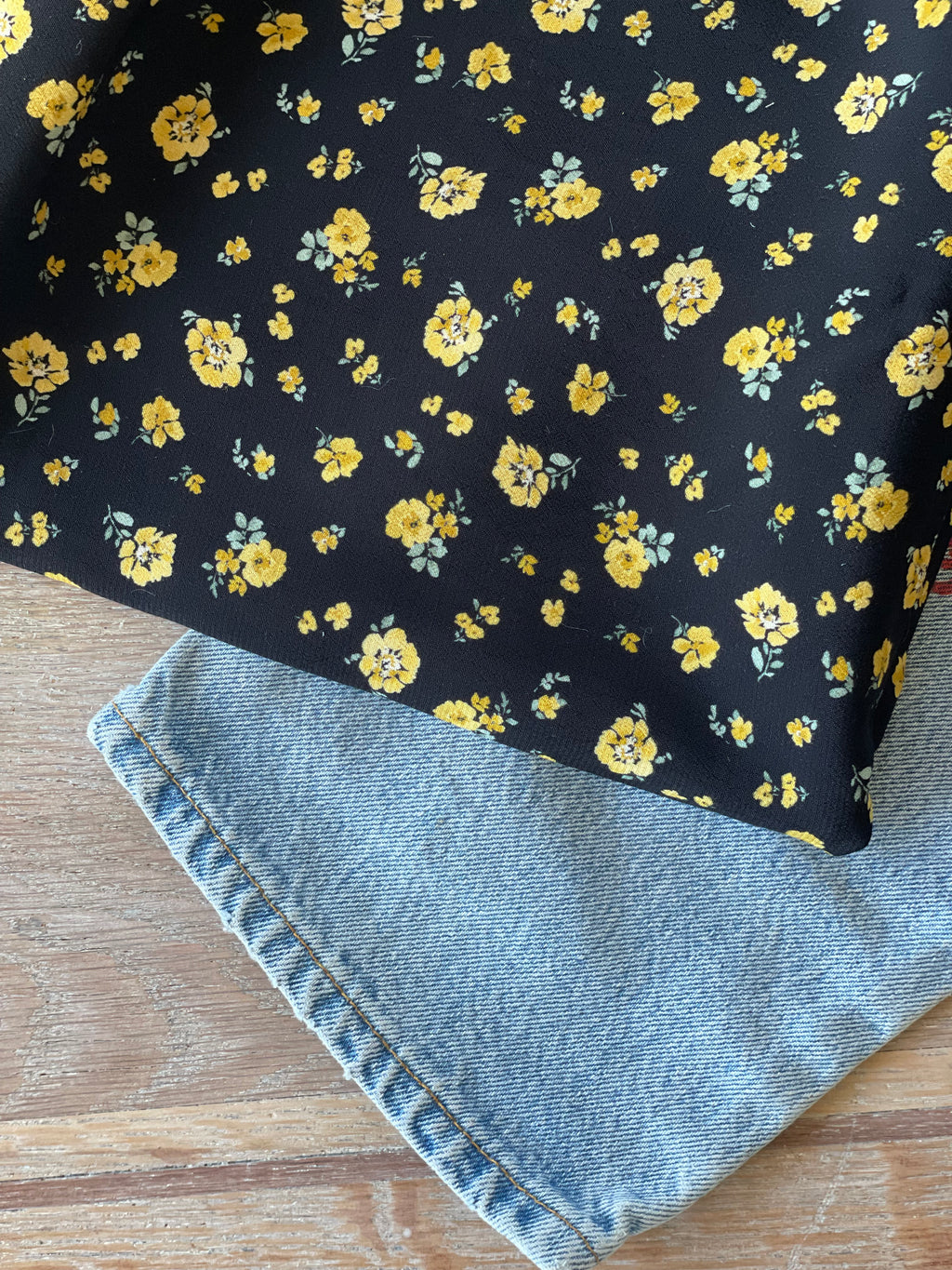 Crêpe marocain de Viscose Ecovero - Imprimé Lili en collaboration avec Ma Petite Fabrique