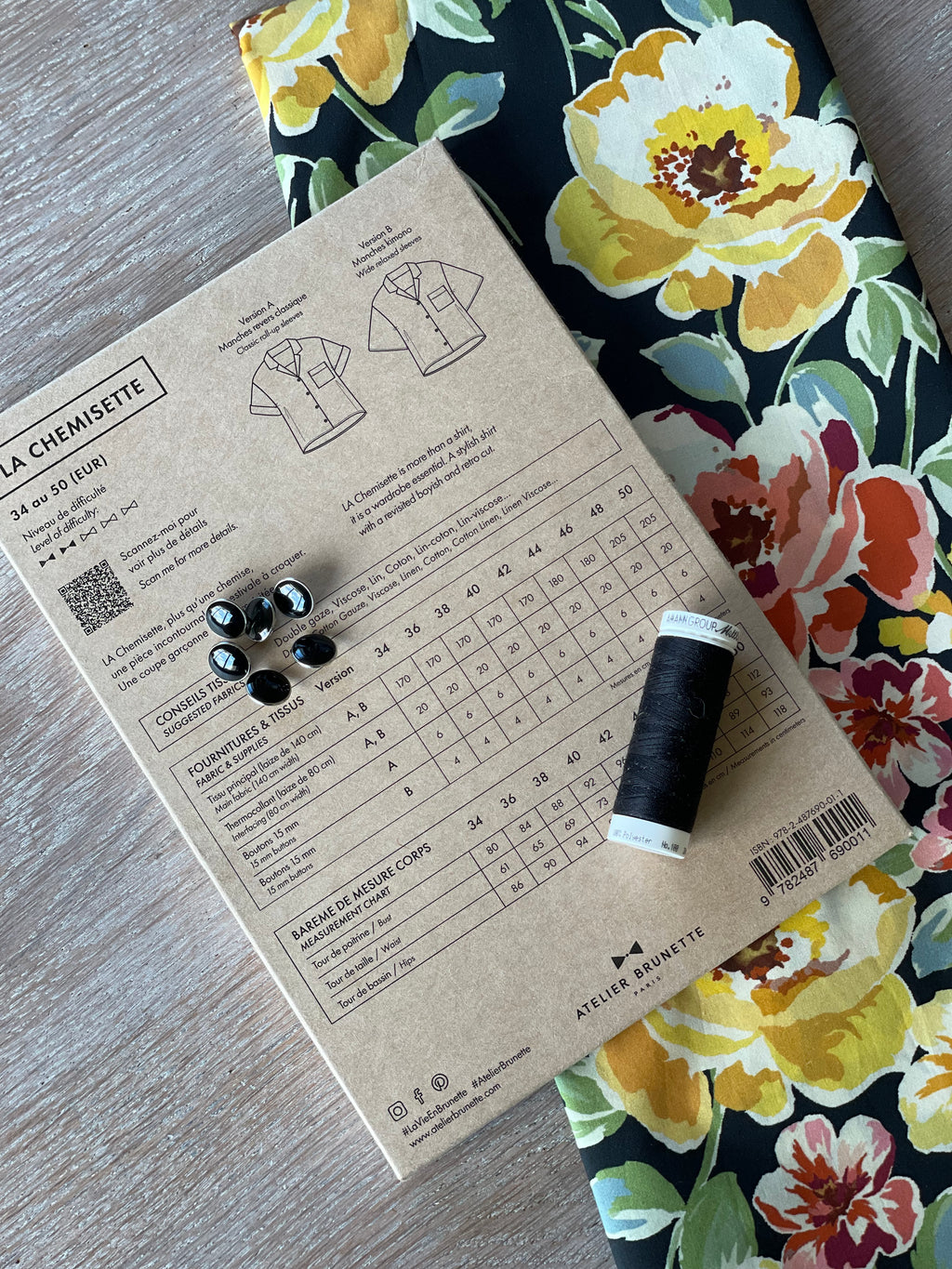 Ensemble La Chemisette & Douce popeline Pia