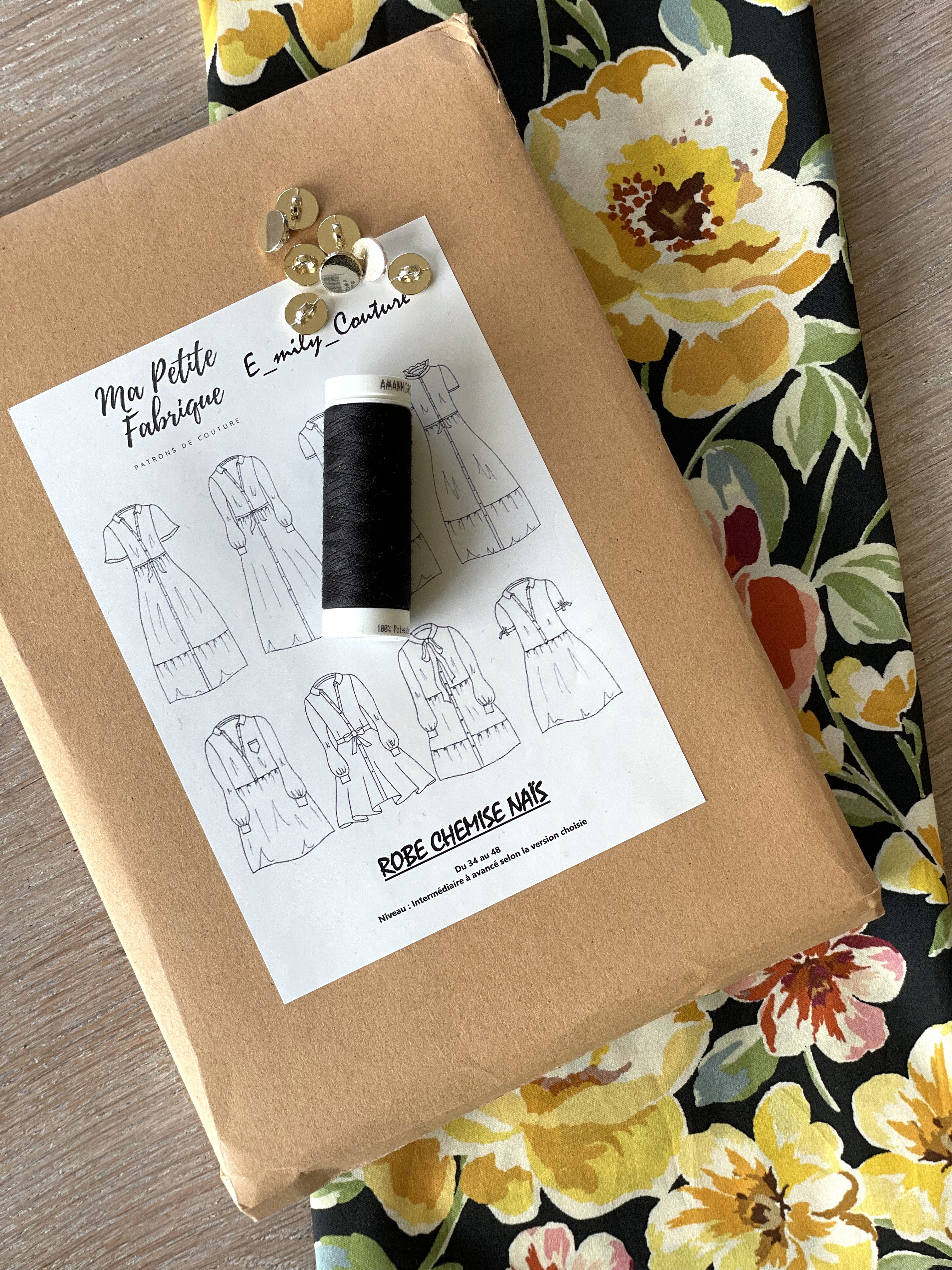 Ensemble Robe Naïs & Douce popeline Pia