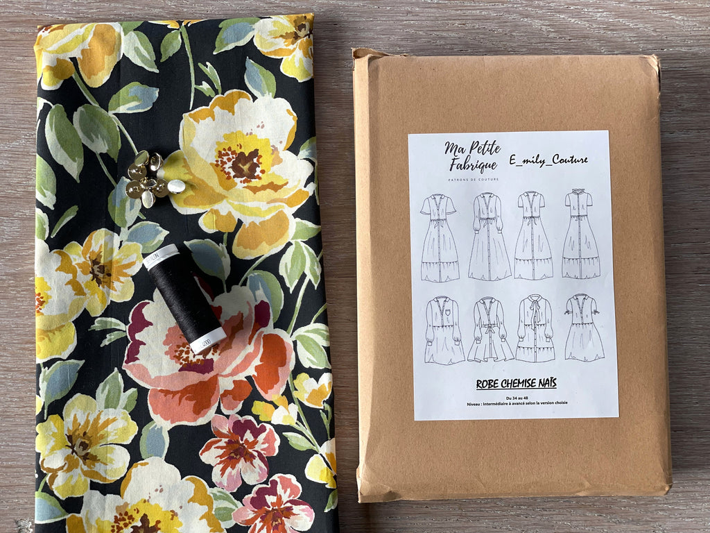 Ensemble Robe Naïs & Douce popeline Pia