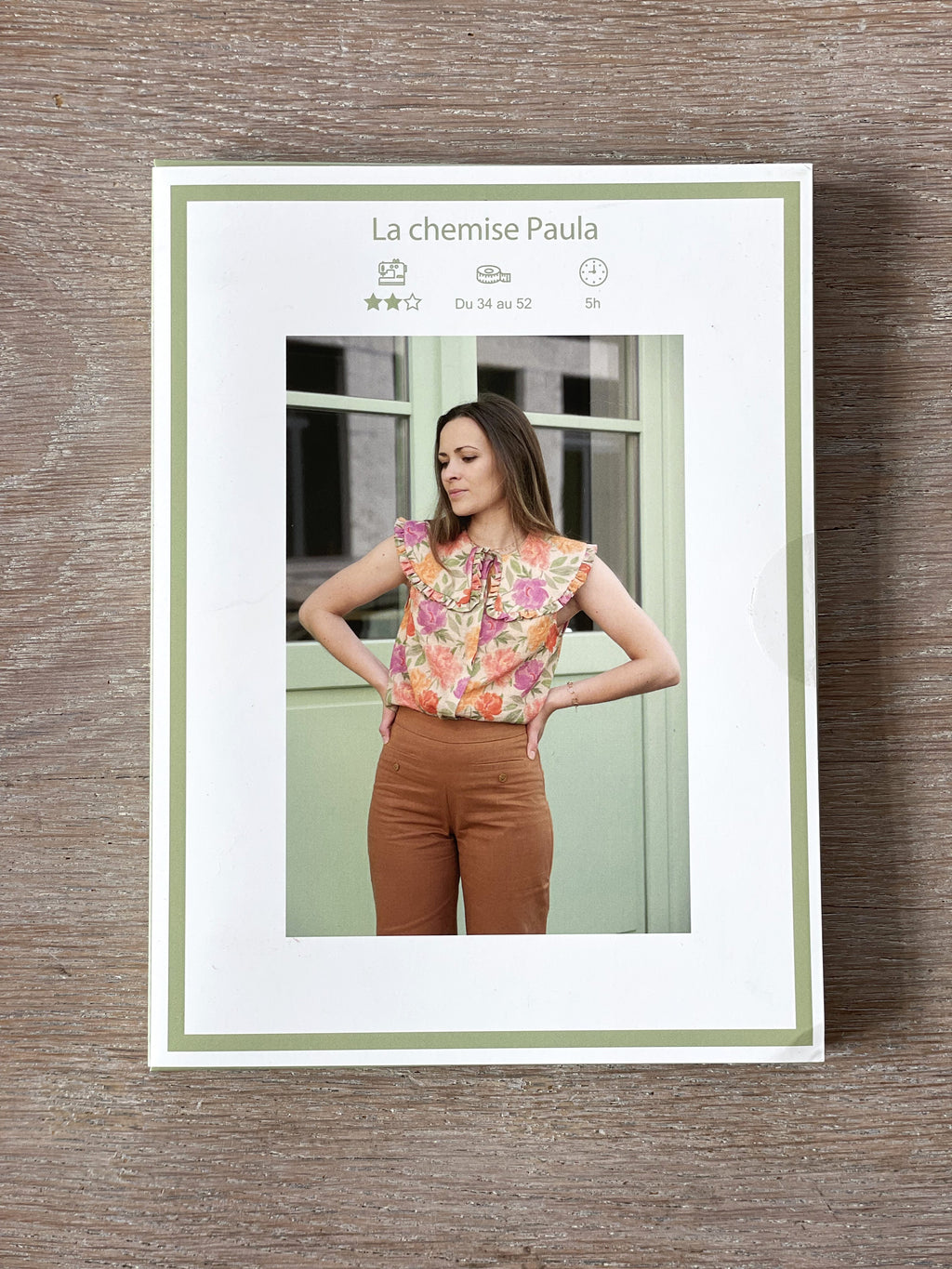 Patron Pochette - Chemise Paula - Cha'Coud