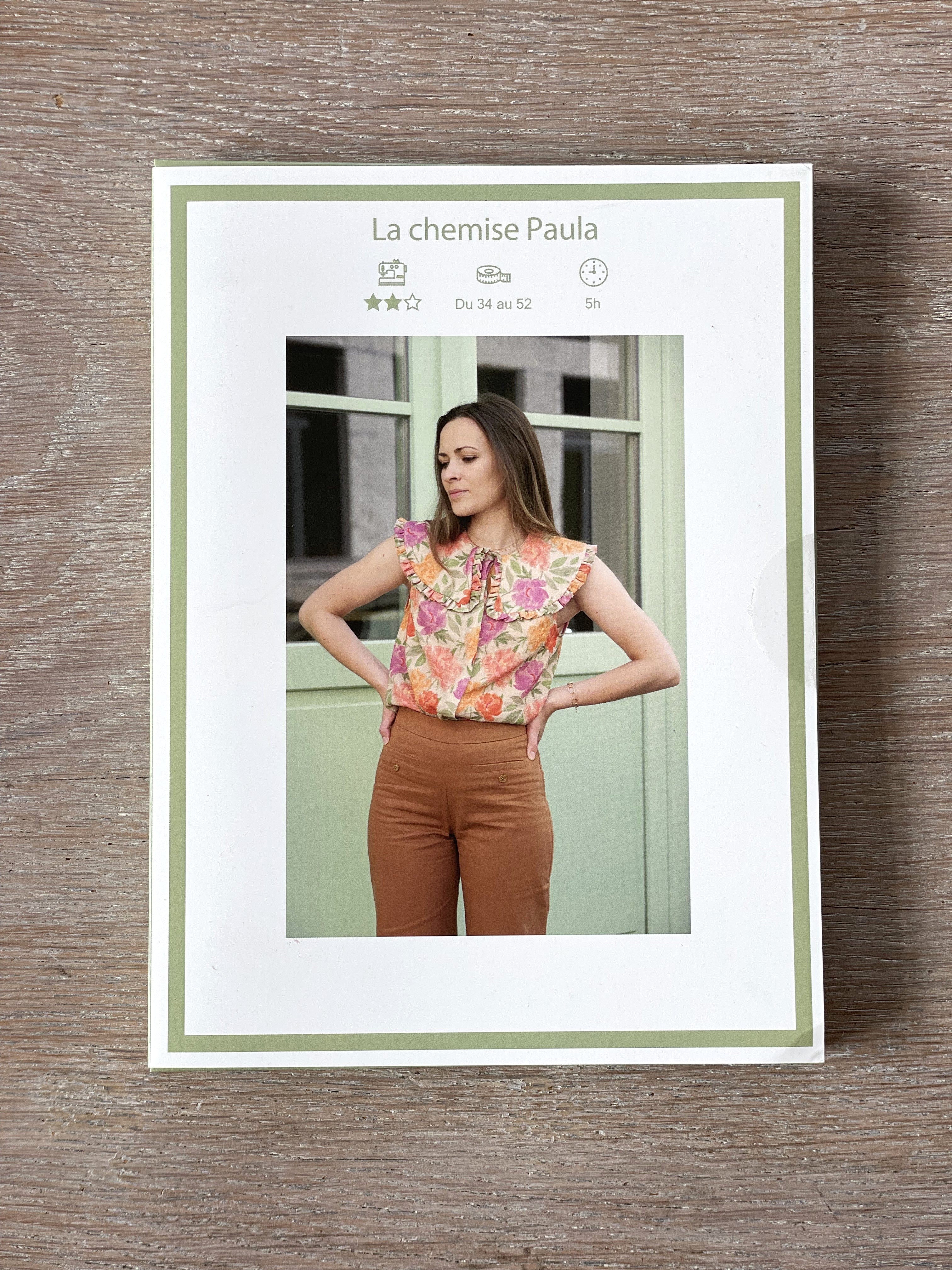 Patron Pochette - Chemise Paula - Cha'Coud