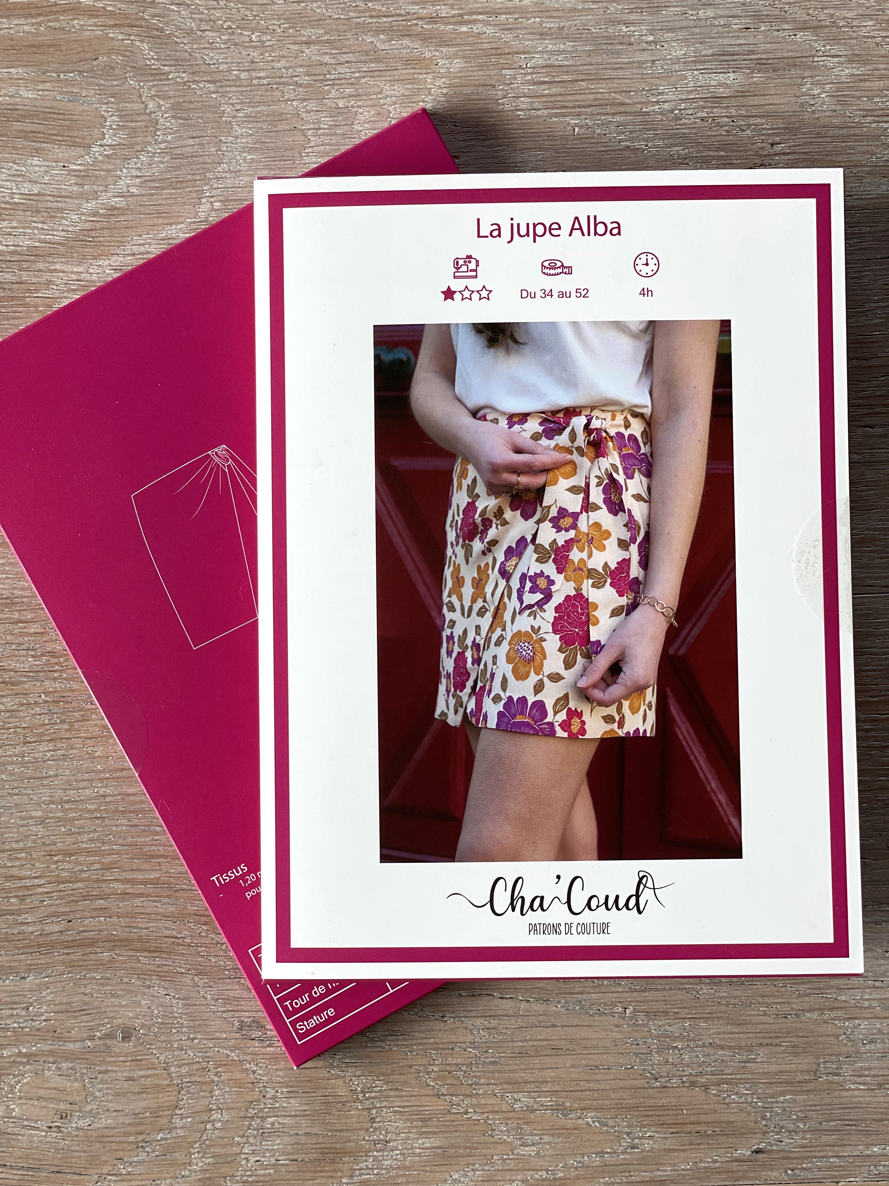 Patron Pochette - Jupe Alba - Cha'Coud