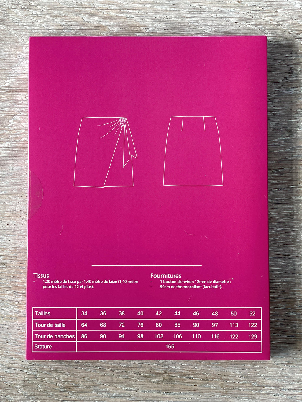 Patron Pochette - Jupe Alba - Cha'Coud