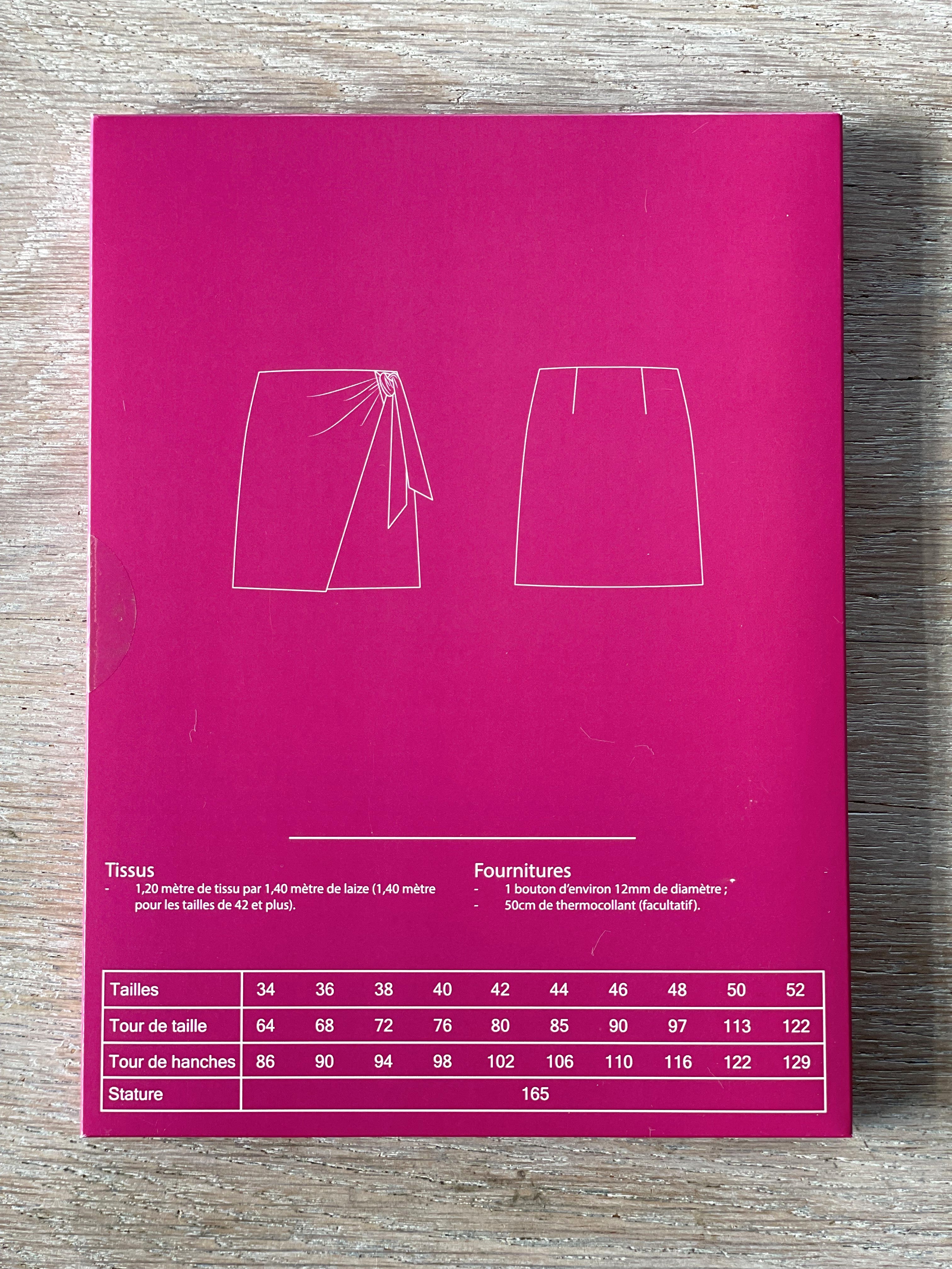 Patron Pochette - Jupe Alba - Cha'Coud