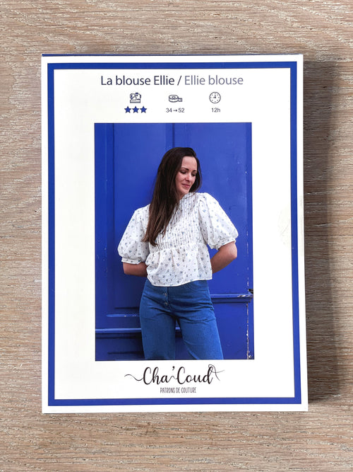 Patron Pochette - Blouse Ellie - Cha'Coud