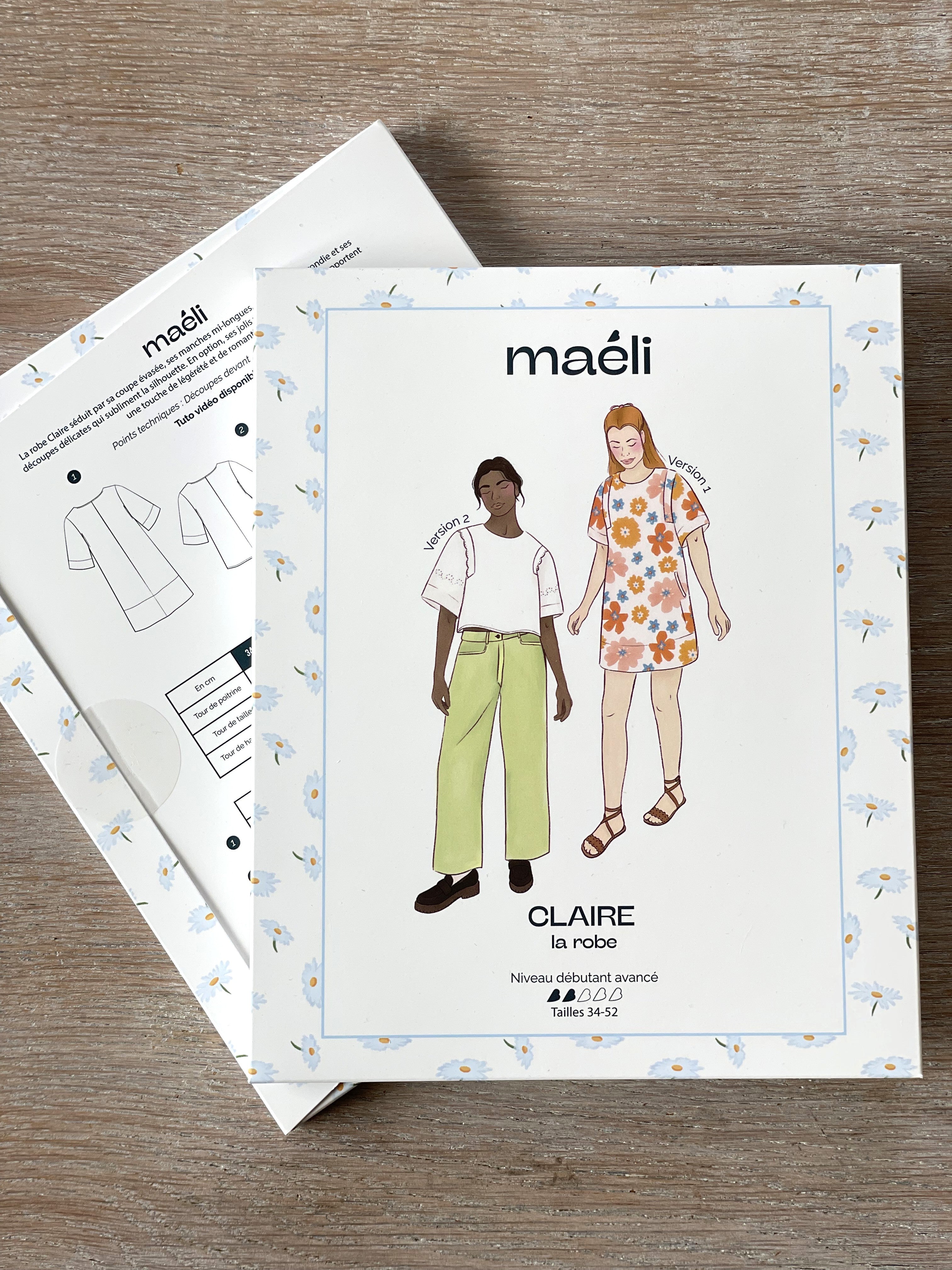 Patron Pochette - Robe Claire - Maéli Paris