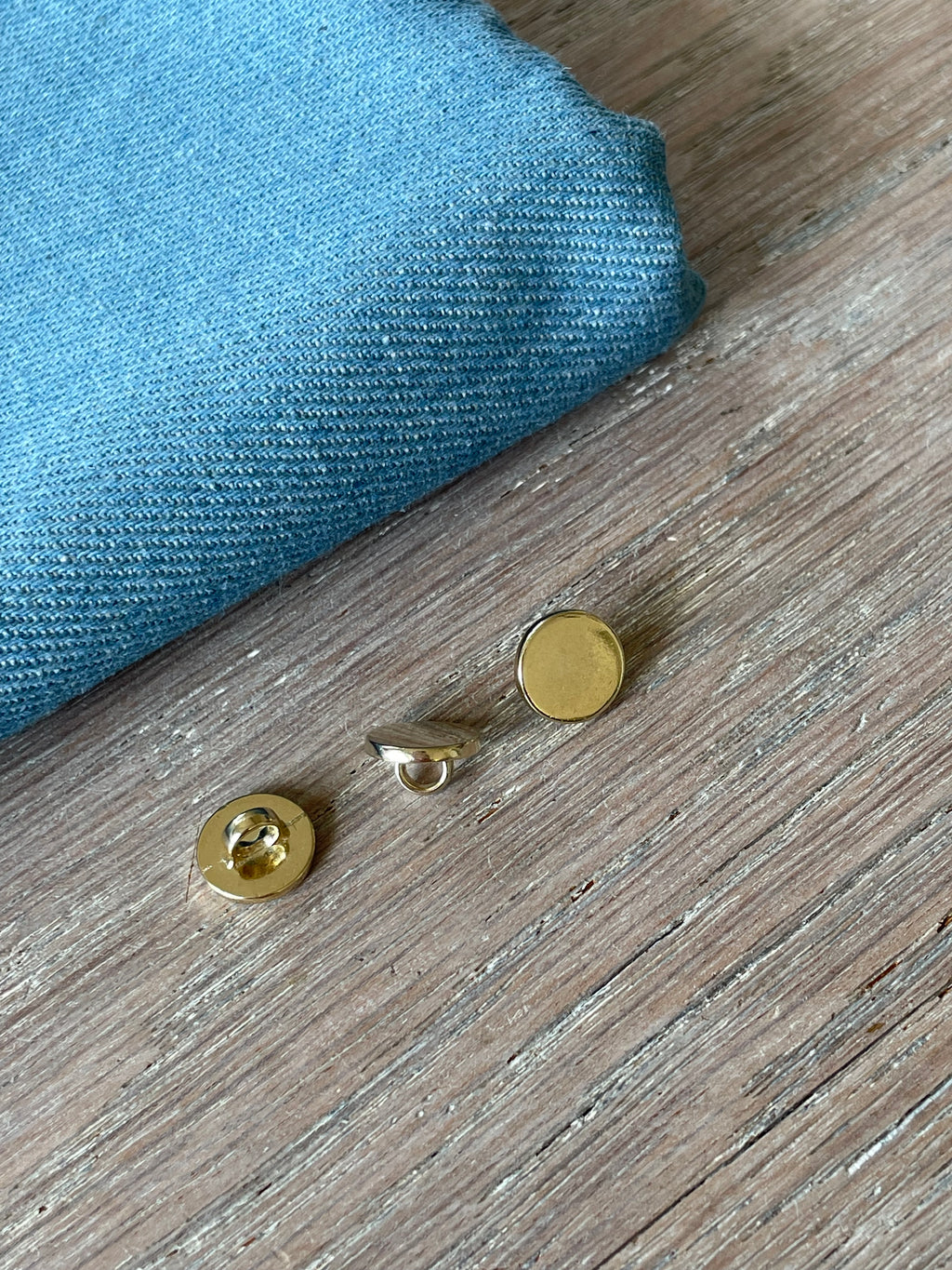 Bouton à coudre - Le Charmant - Or