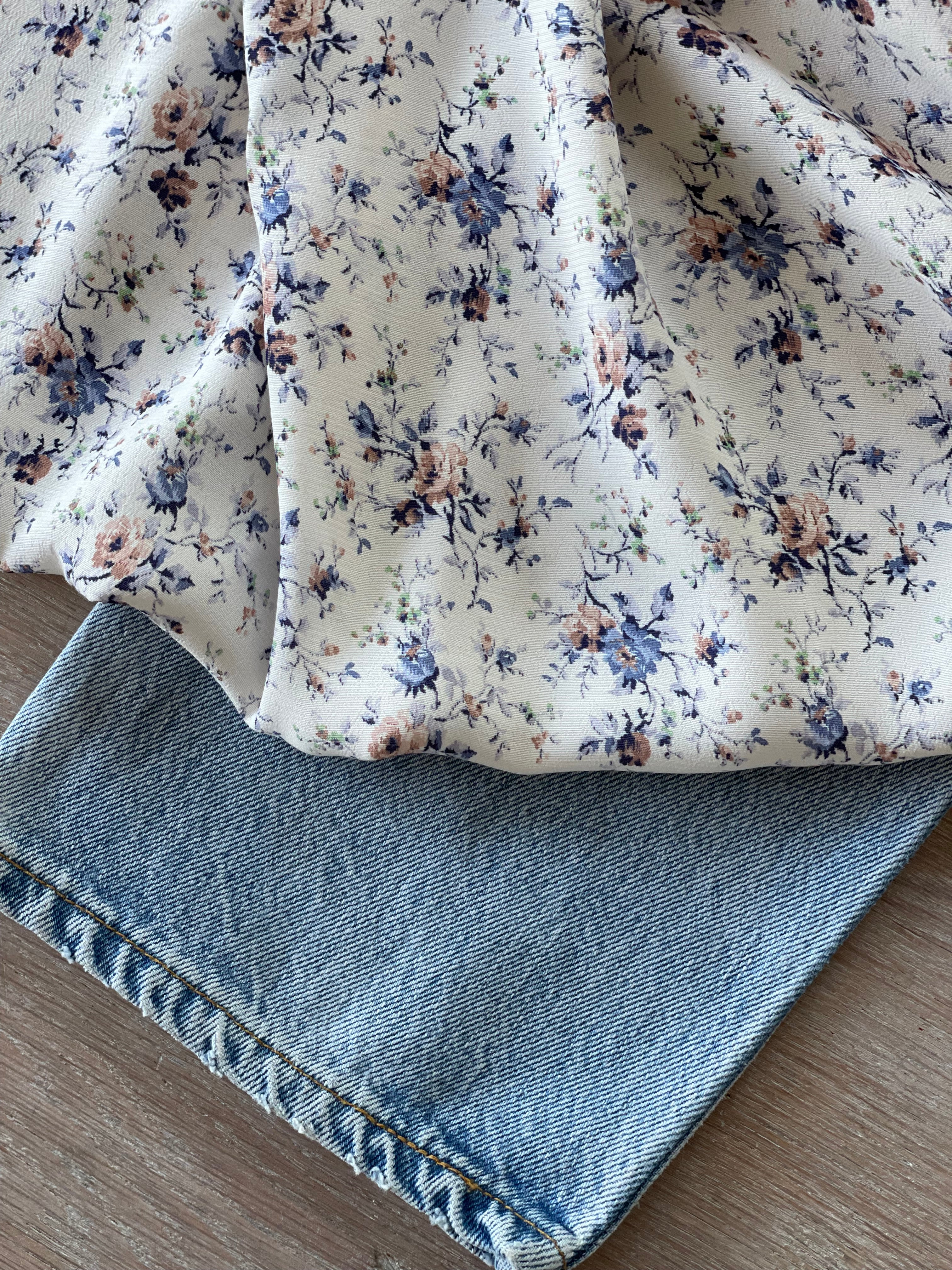 Crêpe marocain de Viscose - Imprimé Amanda