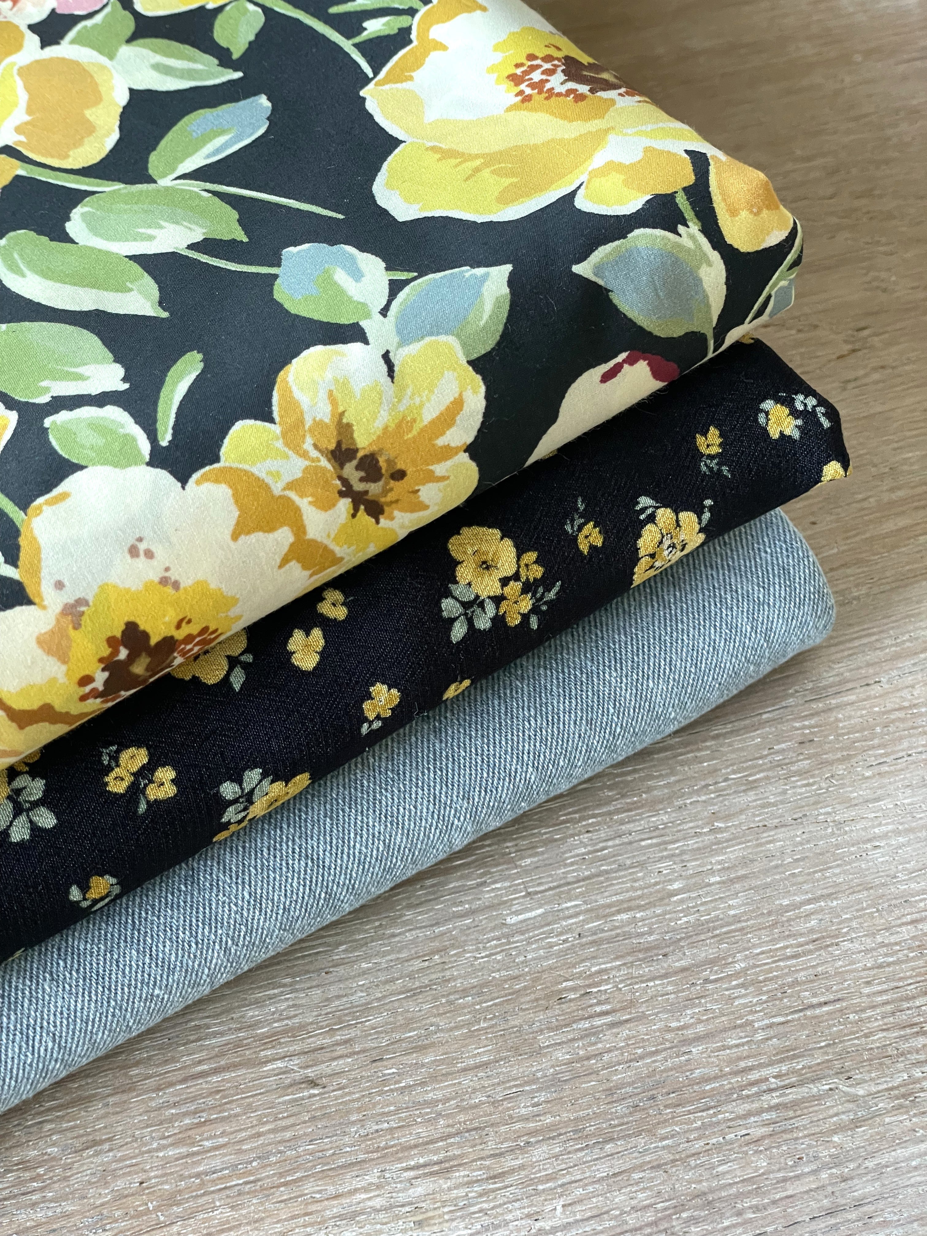 Crêpe marocain de Viscose Ecovero - Imprimé Lili en collaboration avec Ma Petite Fabrique