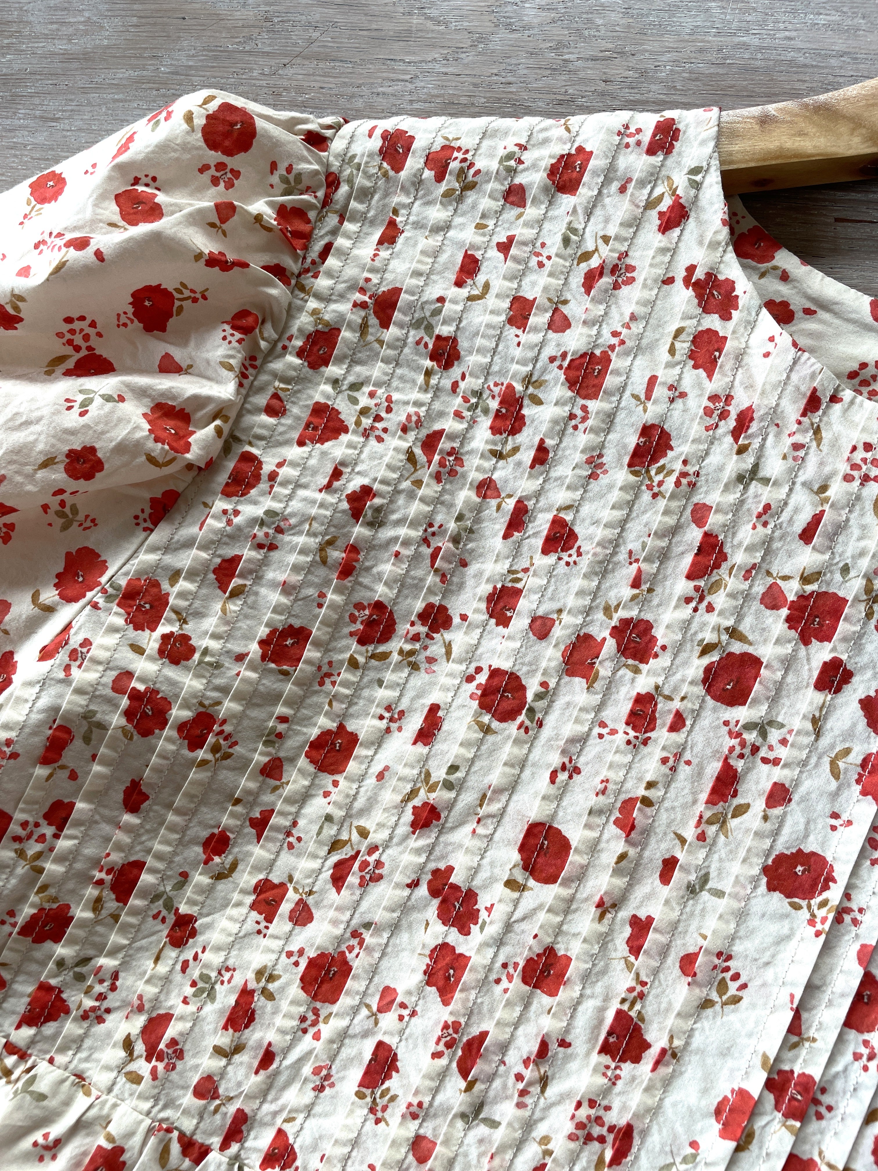 Ensemble Blouse Ellie & Douce popeline de coton Poppy