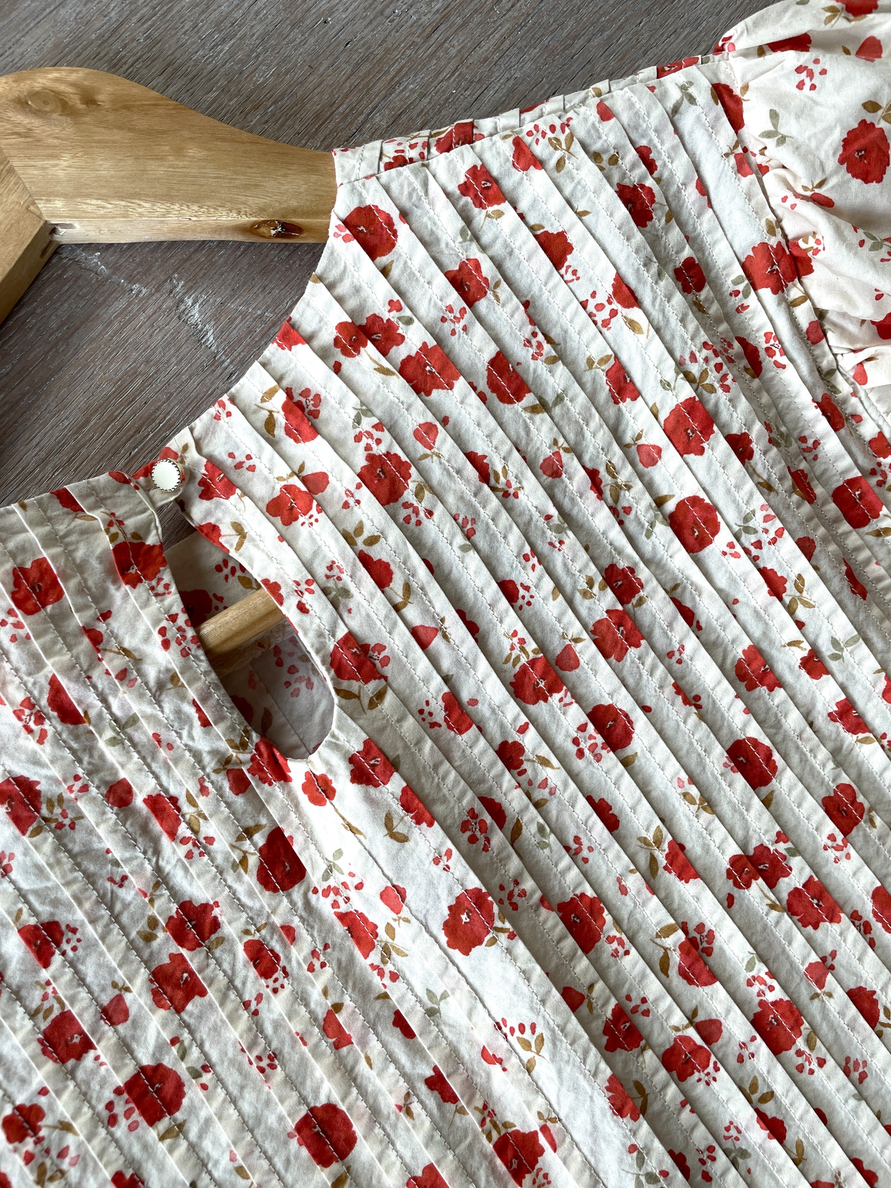 Ensemble Blouse Ellie & Douce popeline de coton Poppy