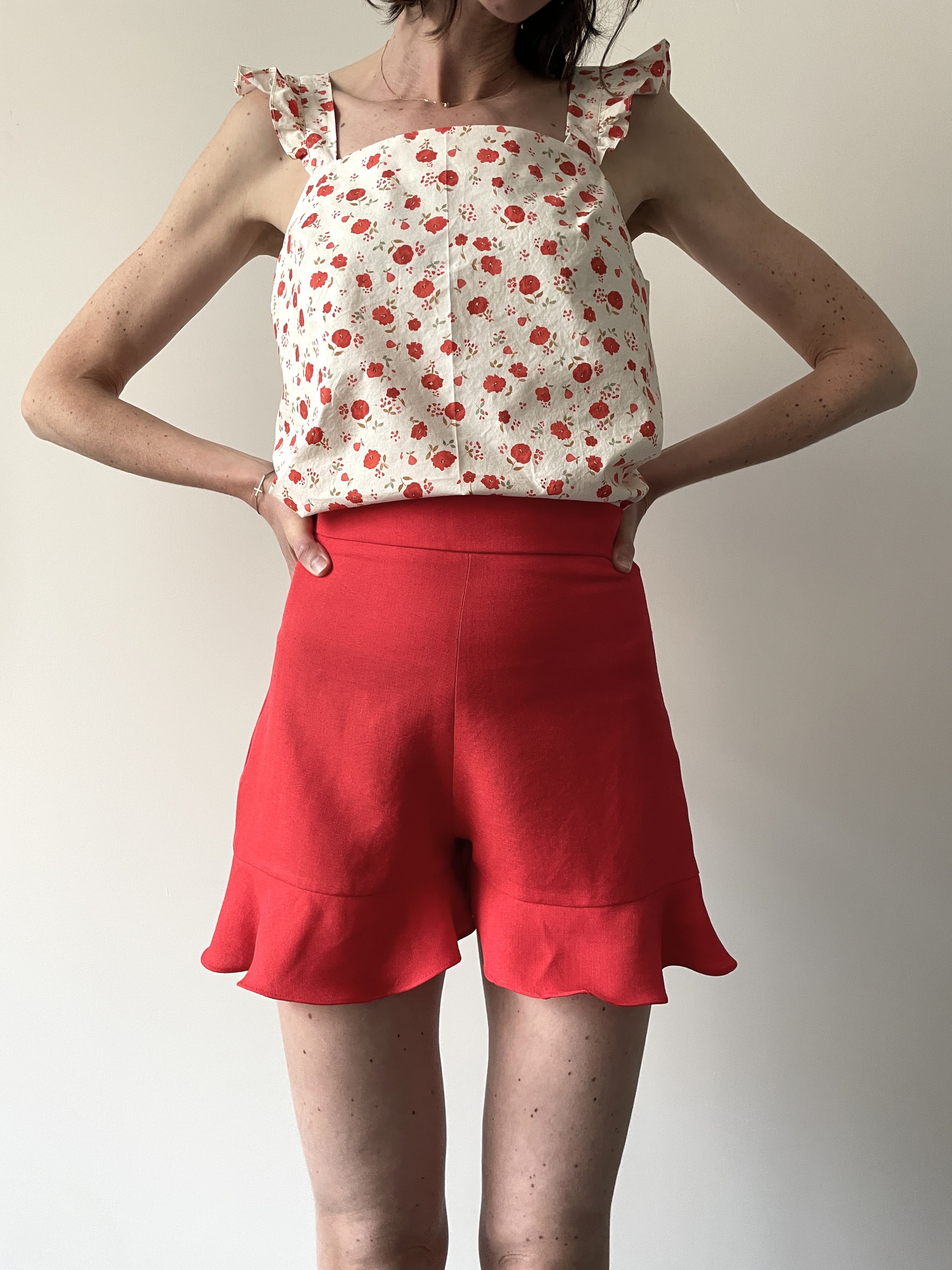 Douce popeline de coton - Imprimé Poppy