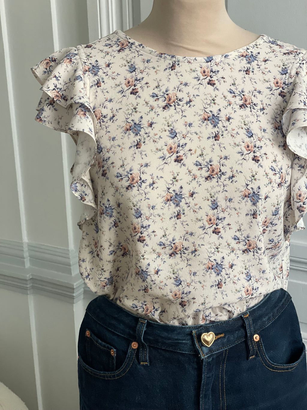 Sewing button - The spark - Gold