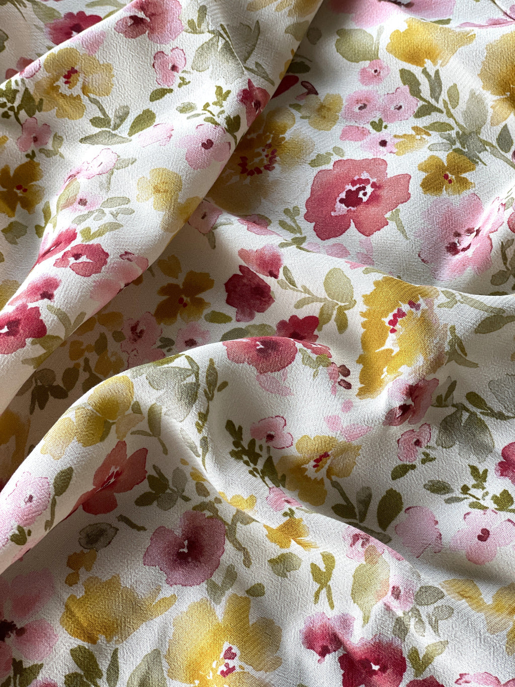 Ecovero Viscose Moroccan Crepe - Felicia Print - new 2026 version