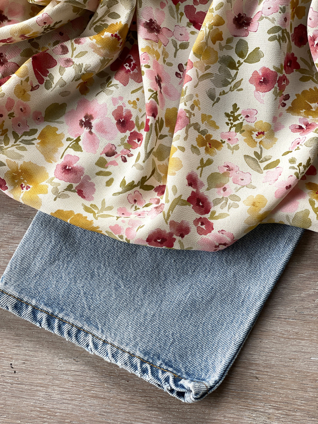 Ecovero Viscose Moroccan Crepe - Felicia Print - new 2026 version