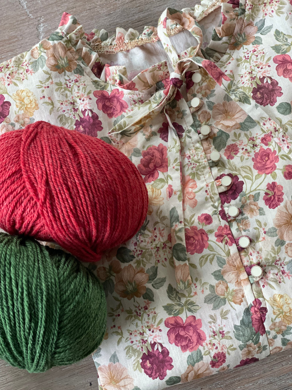 Laine Dublin - Rouge chiné - DK