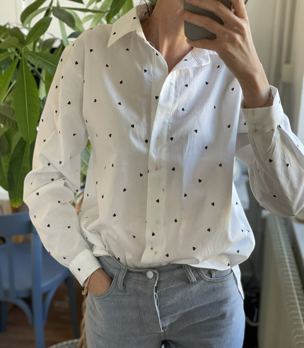 Constance Shirt and Minnie Organic Cotton Poplin Set