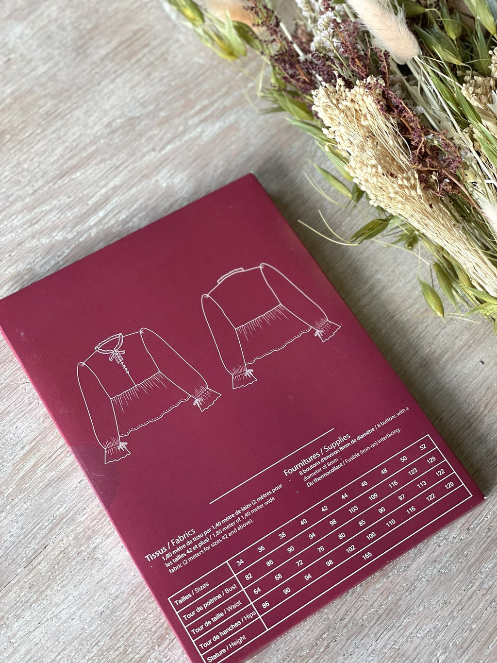 Patron Pochette - Blouse Alessia - Cha'Coud