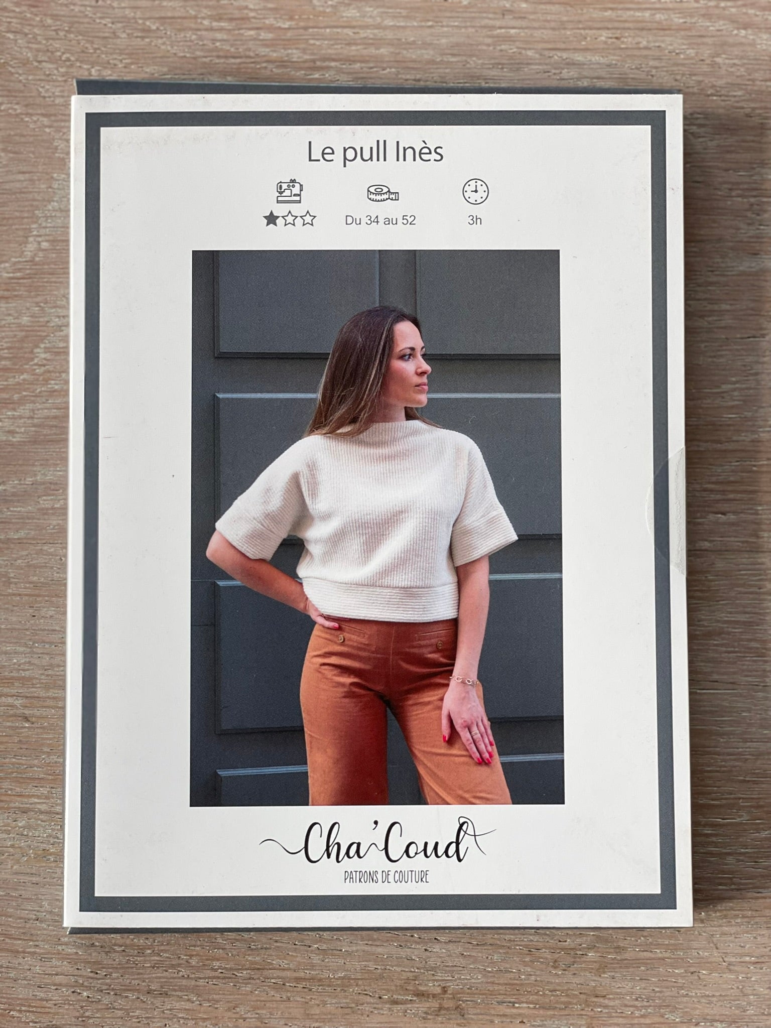 Patron Pochette - Pull Inès - Cha'Coud