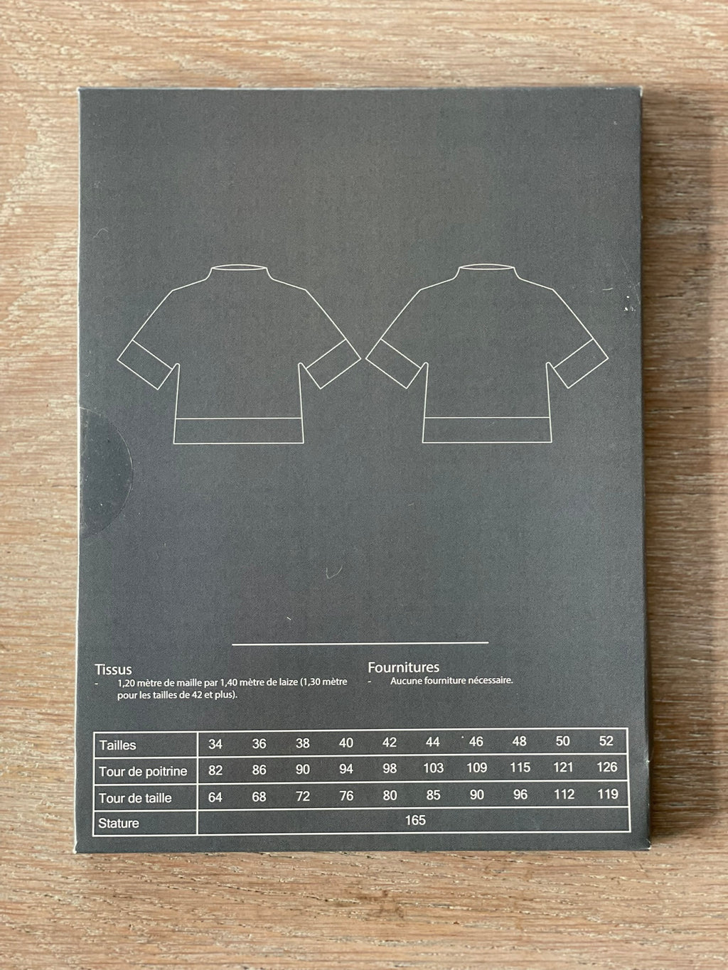 Patron Pochette - Pull Inès - Cha'Coud