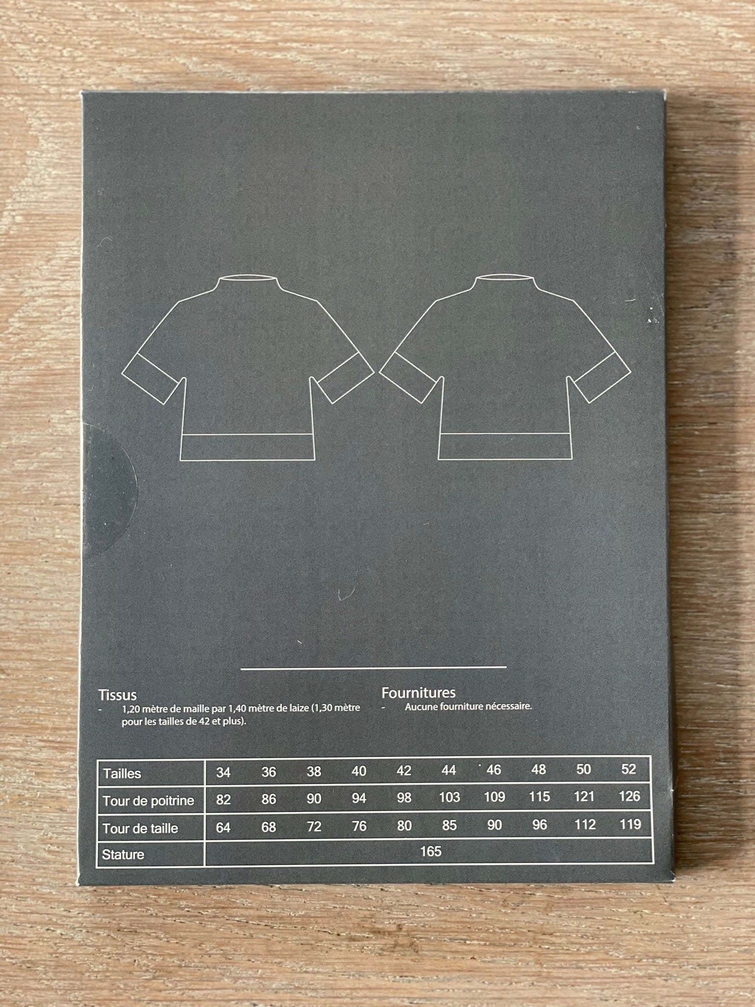 Patron Pochette - Pull Inès - Cha'Coud