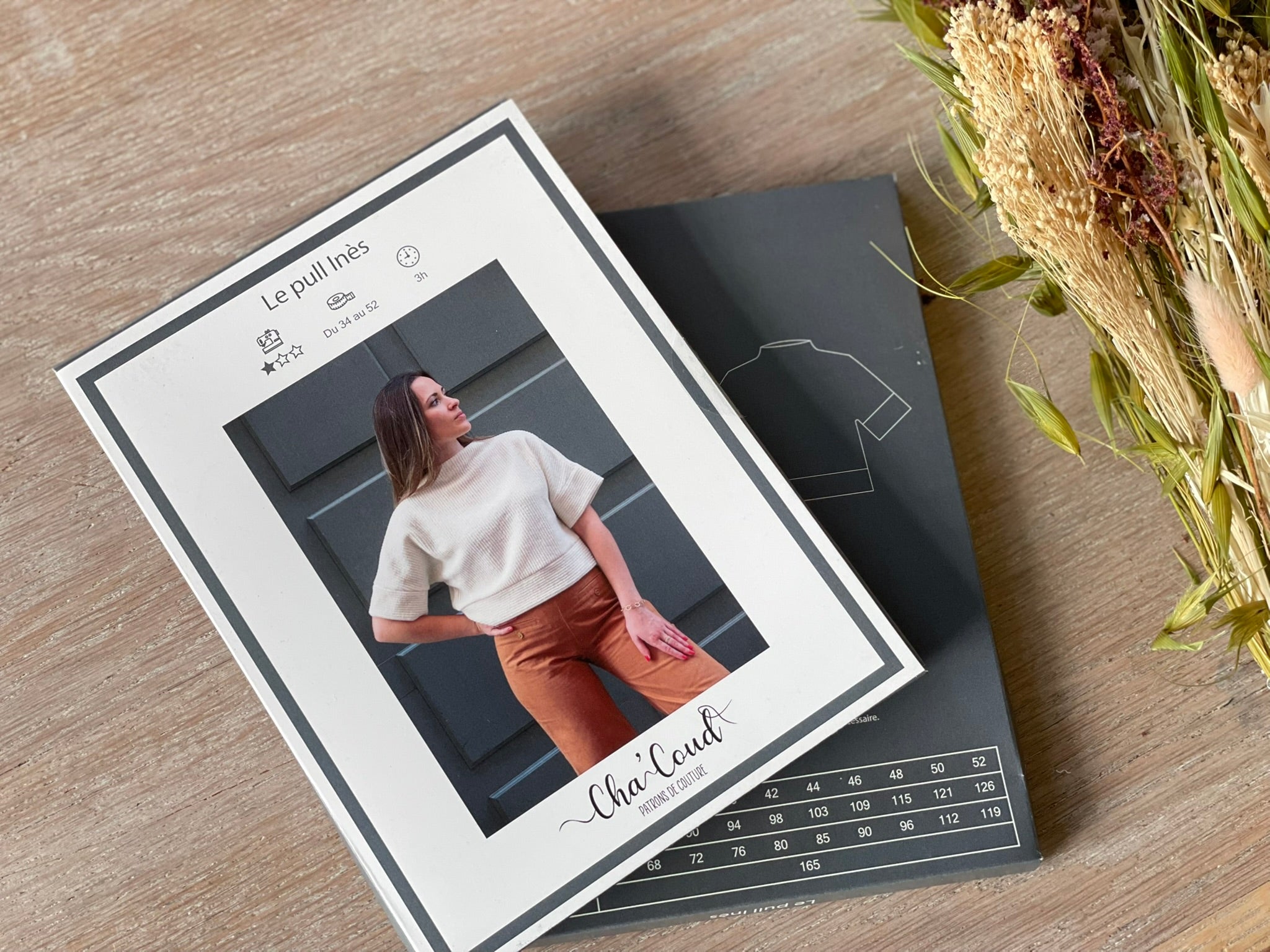 Patron Pochette - Pull Inès - Cha'Coud